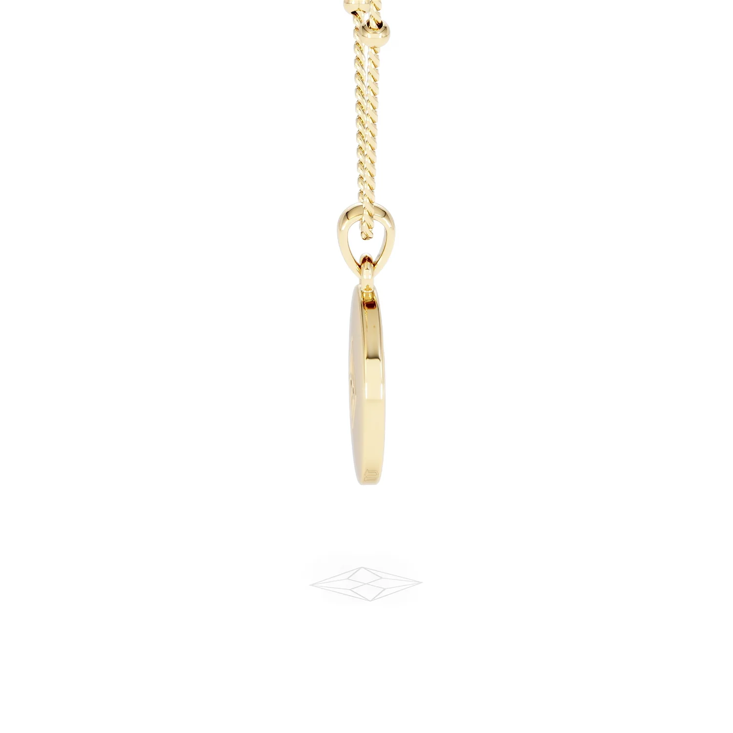 Astrology Scorpio 0.07ct Lab Grown Diamond Medallion Pendant Necklace in 18K Gold Vermeil - Image 30