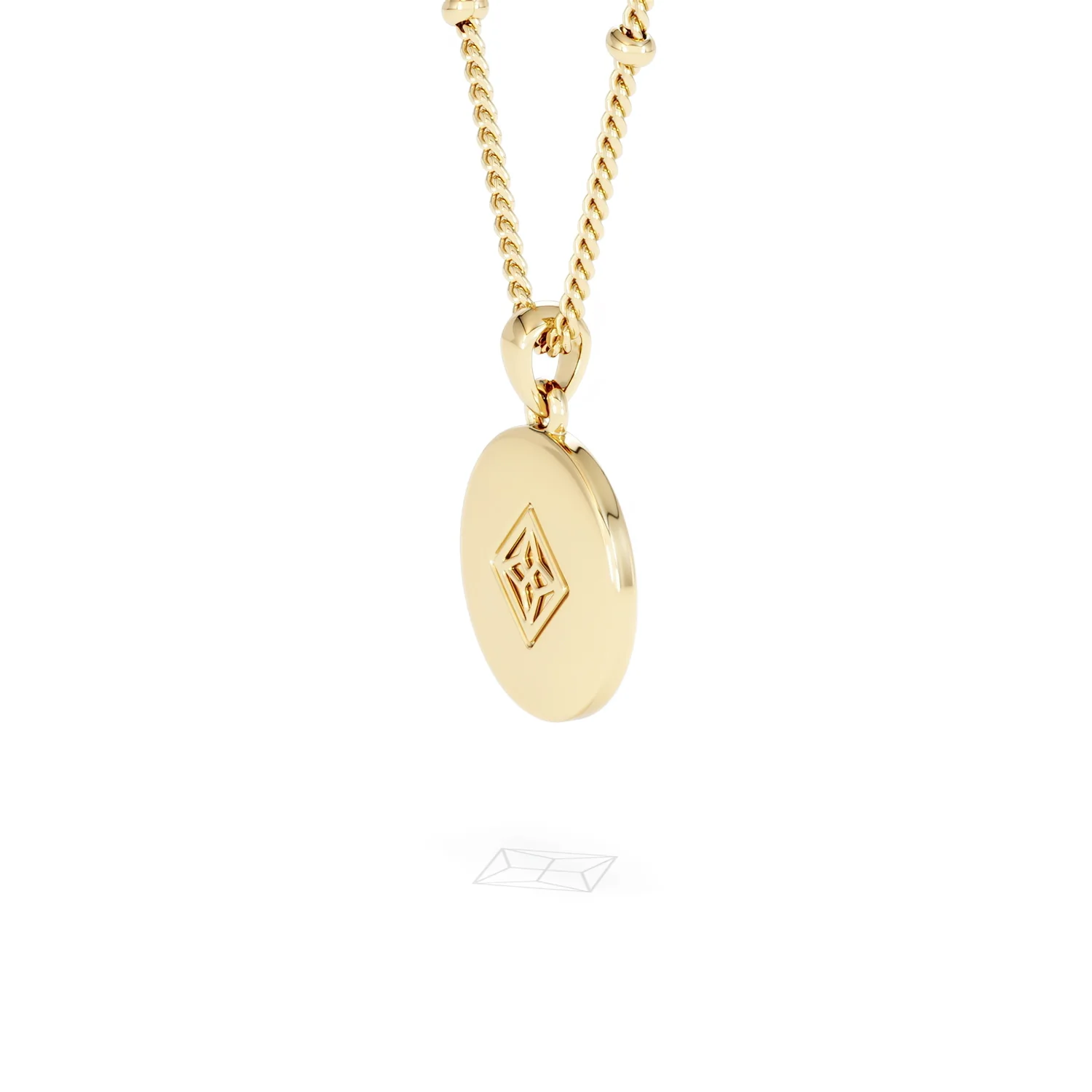Astrology Scorpio 0.07ct Lab Grown Diamond Medallion Pendant Necklace in 18K Gold Vermeil - Image 36
