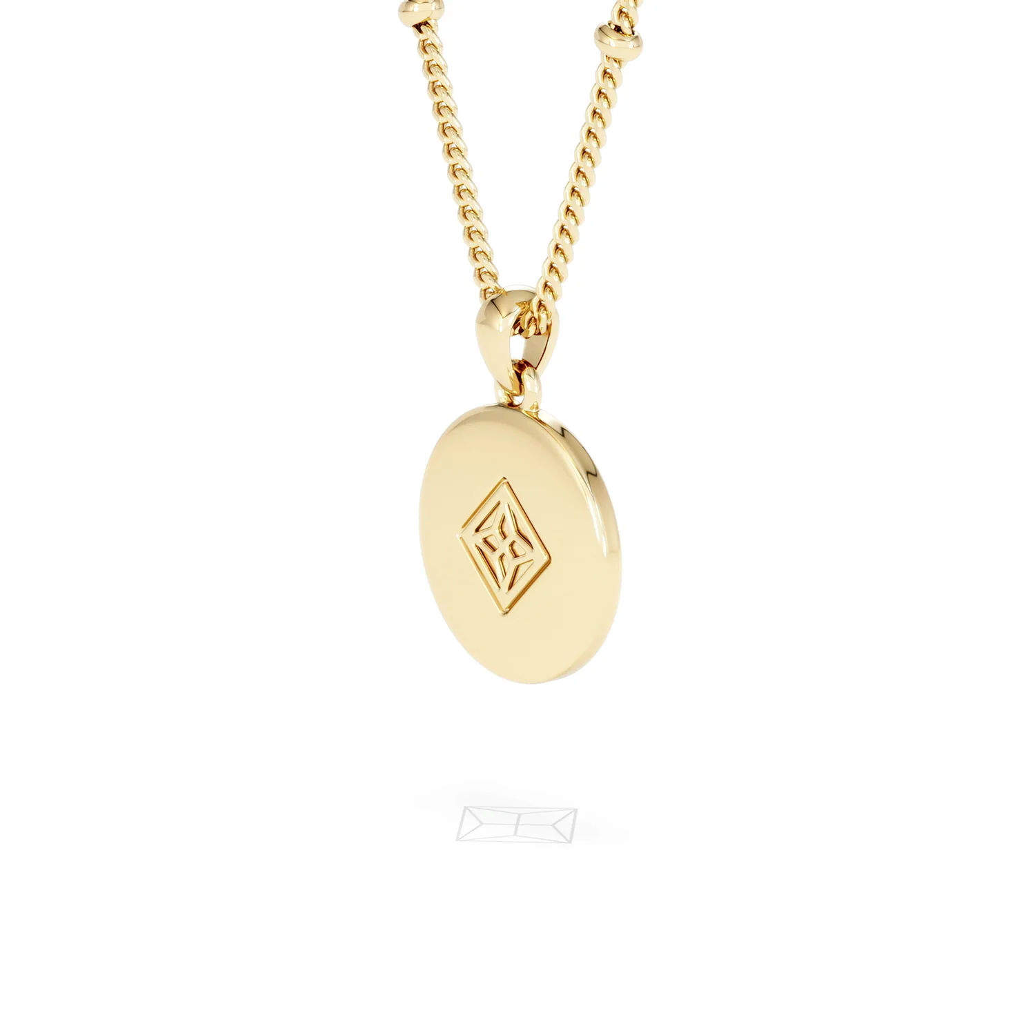 Astrology Scorpio 0.07ct Lab Grown Diamond Medallion Pendant Necklace in 18K Gold Vermeil - Image 38