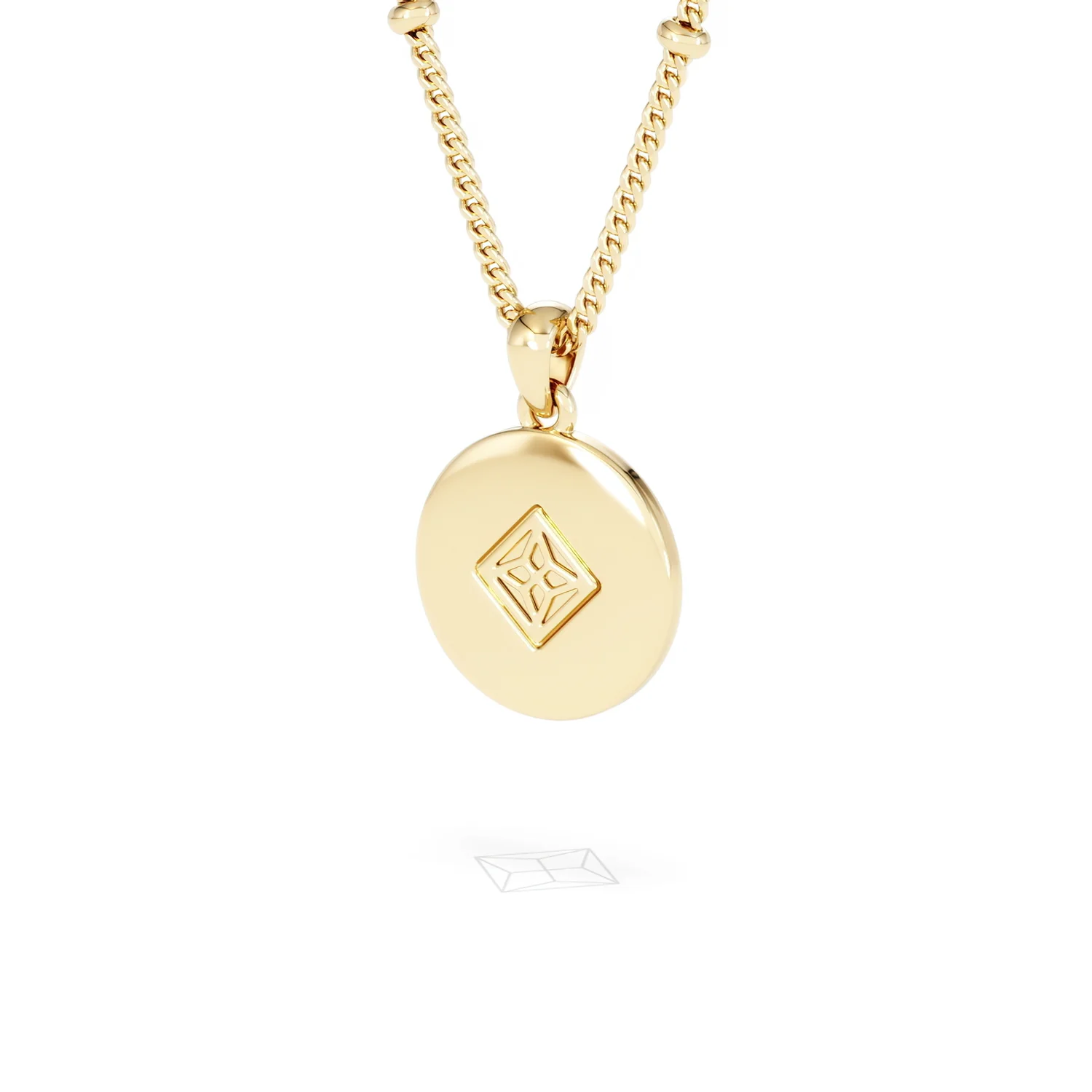 Astrology Scorpio 0.07ct Lab Grown Diamond Medallion Pendant Necklace in 18K Gold Vermeil - Image 42
