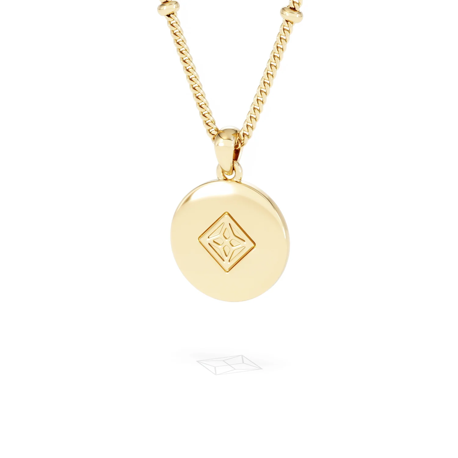 Astrology Scorpio 0.07ct Lab Grown Diamond Medallion Pendant Necklace in 18K Gold Vermeil - Image 44