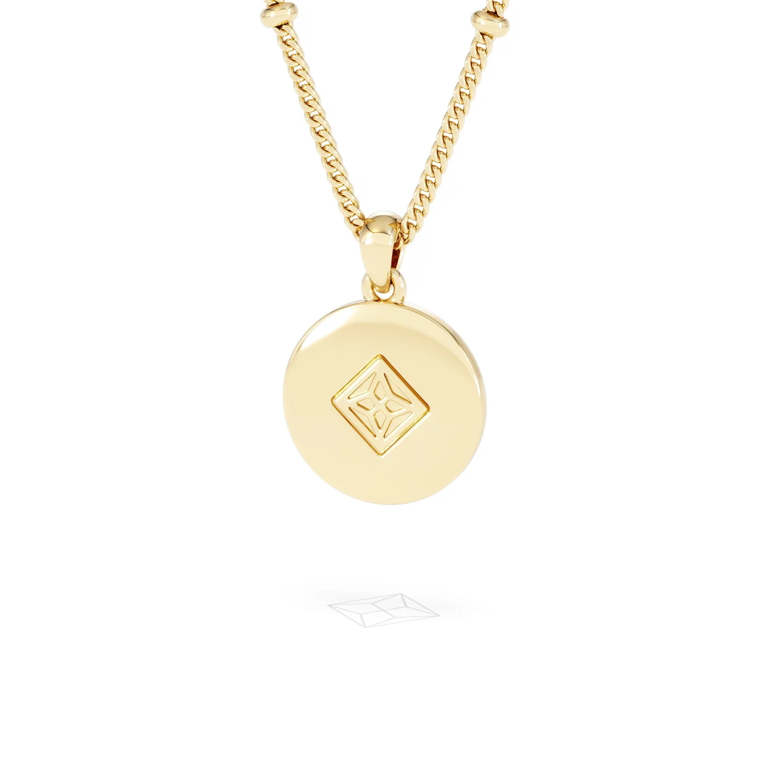 Astrology Scorpio 0.07ct Lab Grown Diamond Medallion Pendant Necklace in 18K Gold Vermeil - Image 45