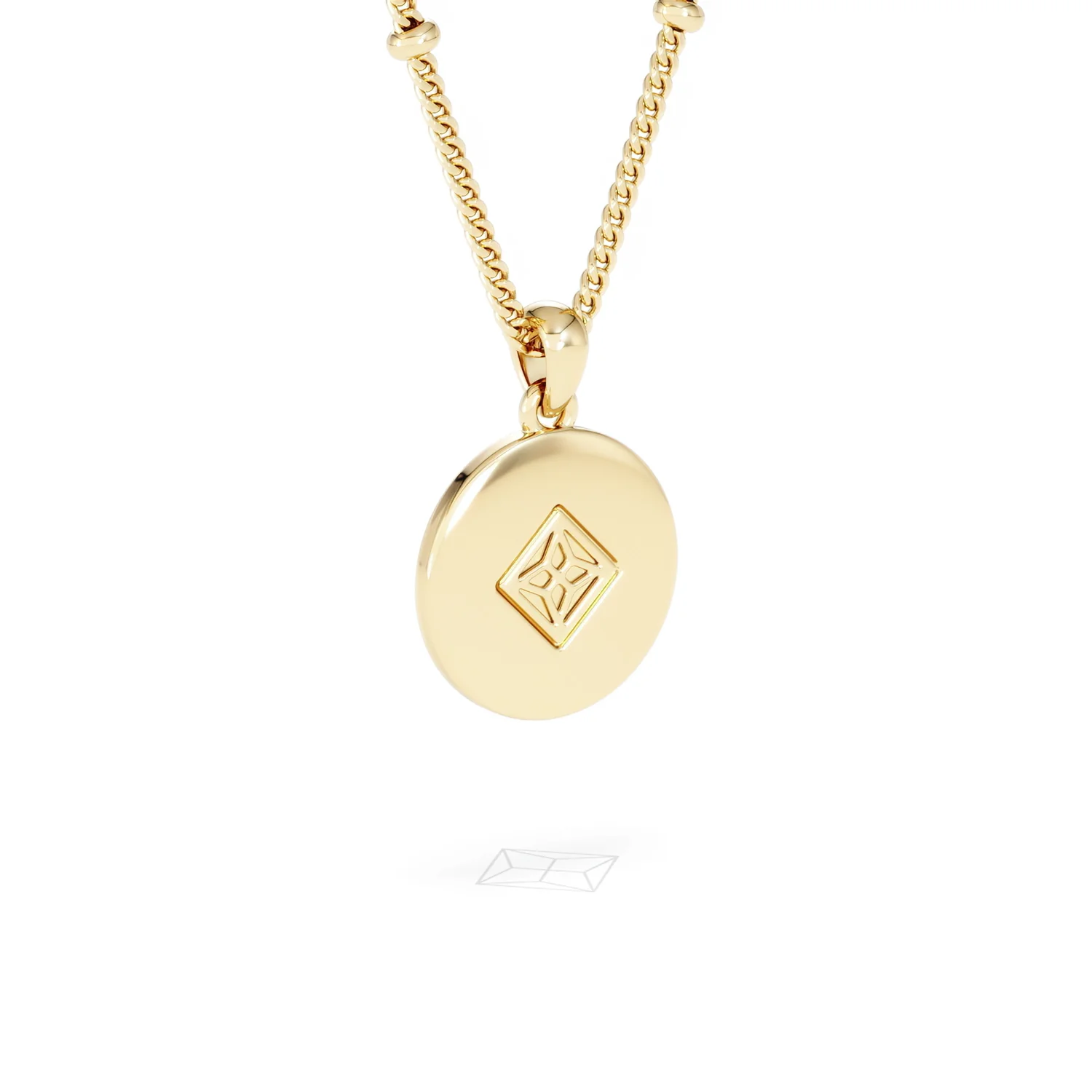 Astrology Scorpio 0.07ct Lab Grown Diamond Medallion Pendant Necklace in 18K Gold Vermeil - Image 56