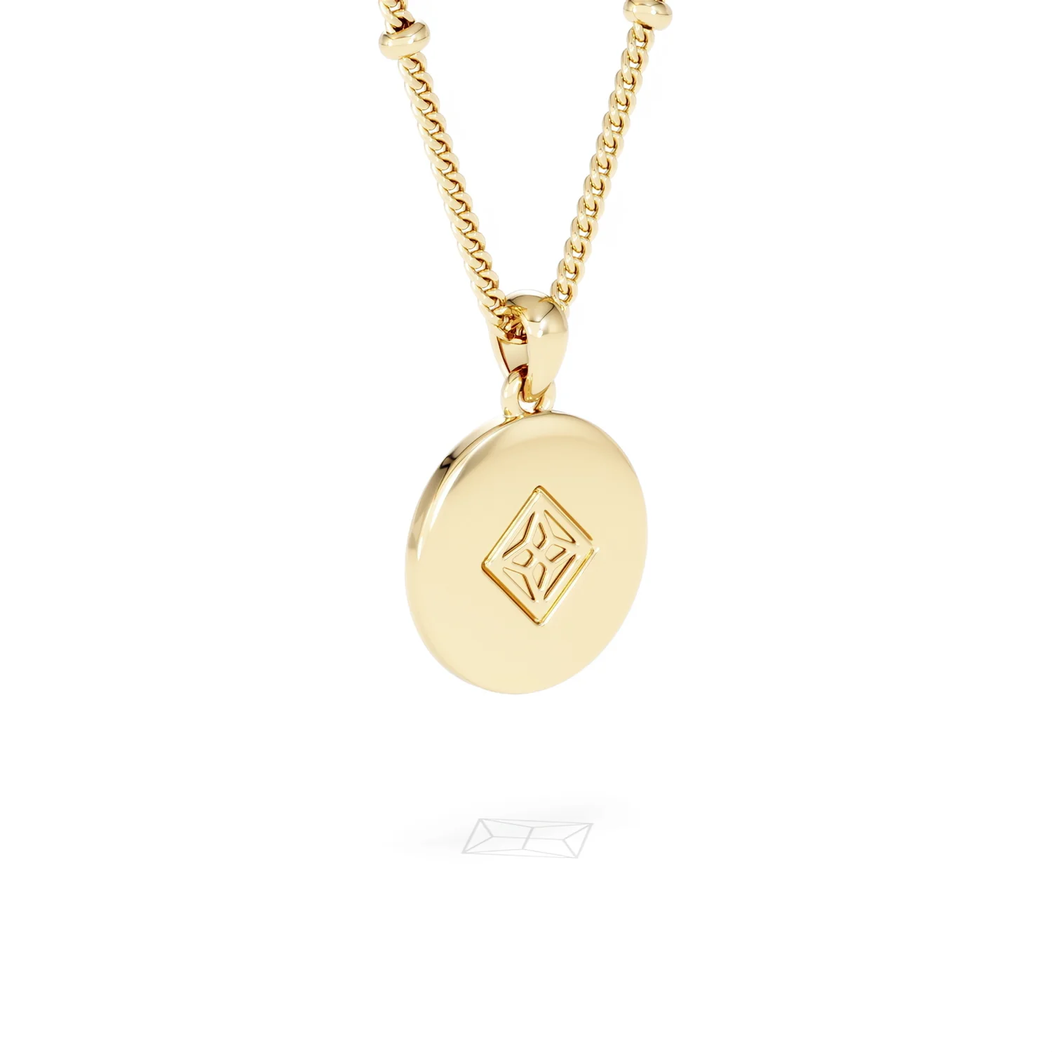 Astrology Scorpio 0.07ct Lab Grown Diamond Medallion Pendant Necklace in 18K Gold Vermeil - Image 57