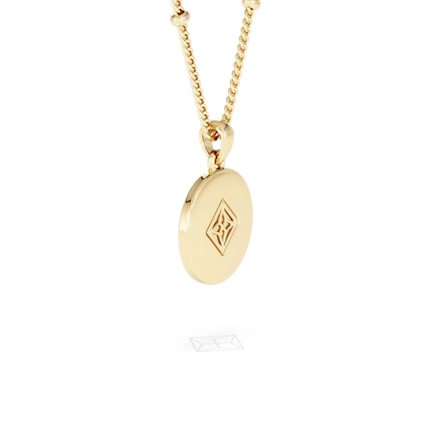 Astrology Scorpio 0.07ct Lab Grown Diamond Medallion Pendant Necklace in 18K Gold Vermeil - Image 61