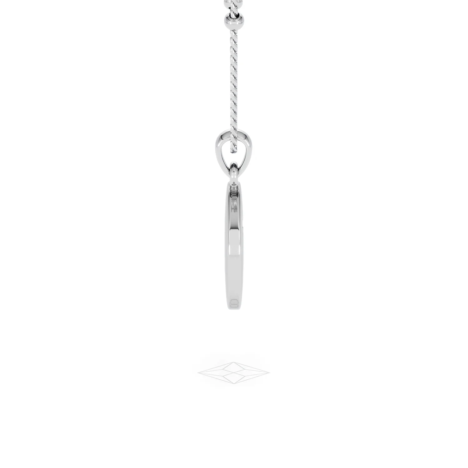 Astrology Scorpio 0.07ct Lab Grown Diamond Medallion Pendant Necklace in Sterling Silver - Image 29