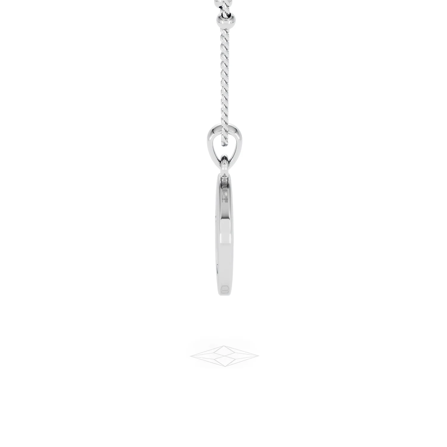 Astrology Scorpio 0.07ct Lab Grown Diamond Medallion Pendant Necklace in Sterling Silver - Image 69