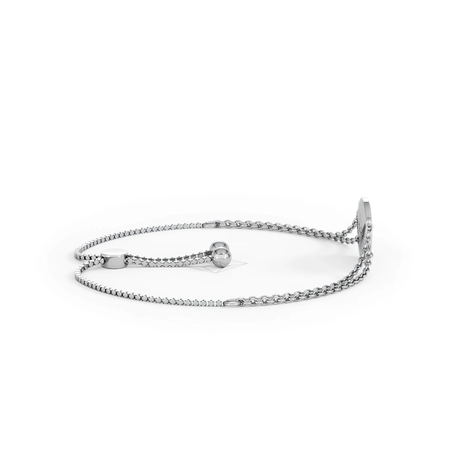 Astrology Taurus 0.07ct Lab Grown Diamond Adjustable Medallion Bracelet Sterling Silver - Image 30