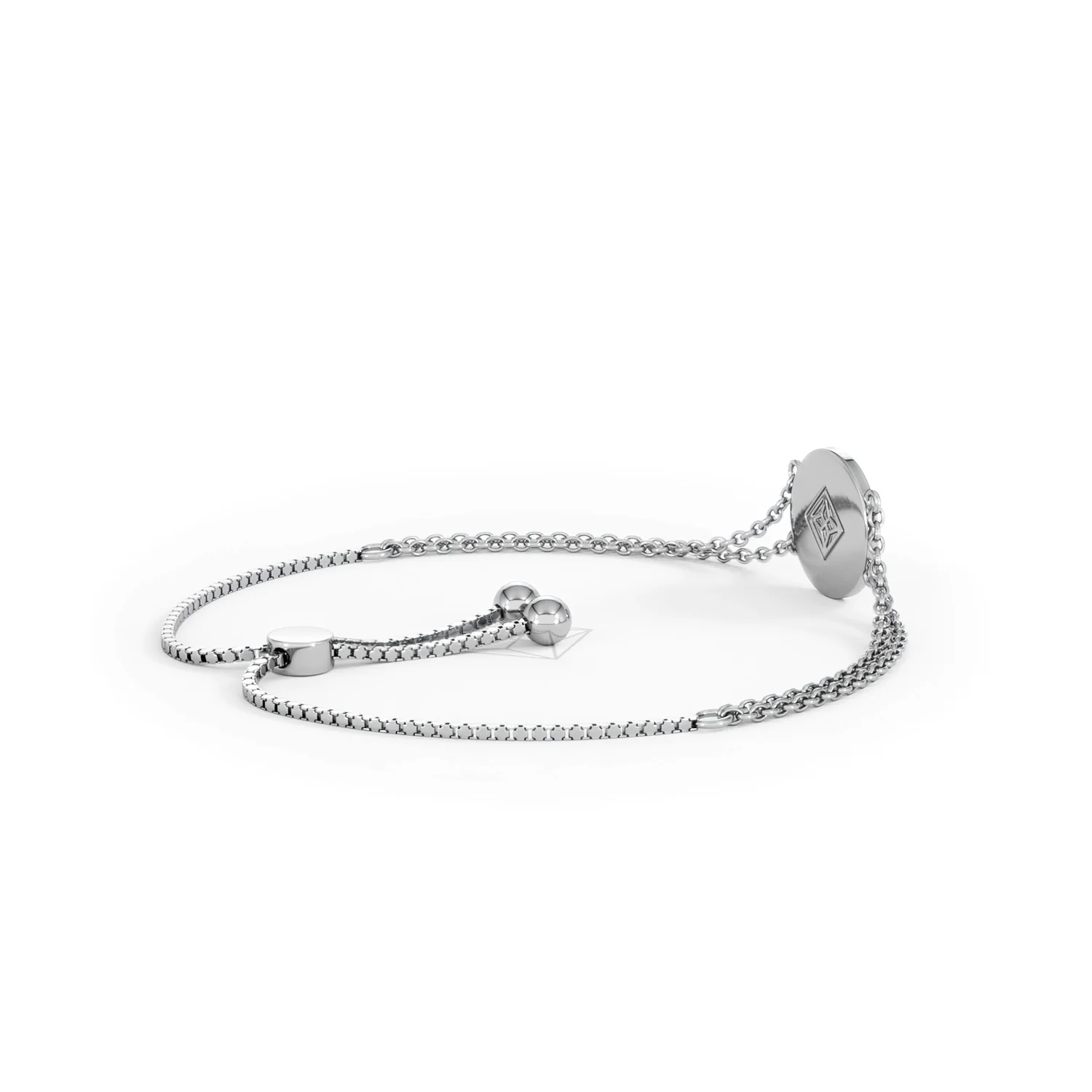 Astrology Taurus 0.07ct Lab Grown Diamond Adjustable Medallion Bracelet Sterling Silver - Image 35