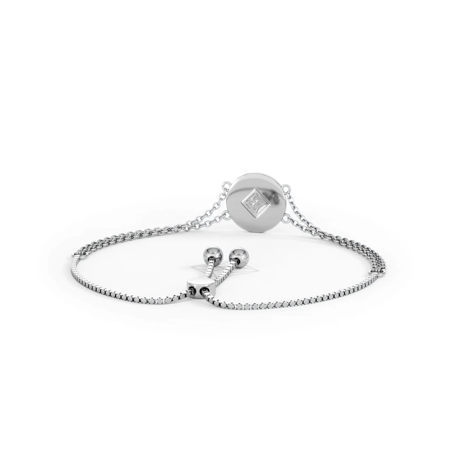 Astrology Taurus 0.07ct Lab Grown Diamond Adjustable Medallion Bracelet Sterling Silver - Image 46
