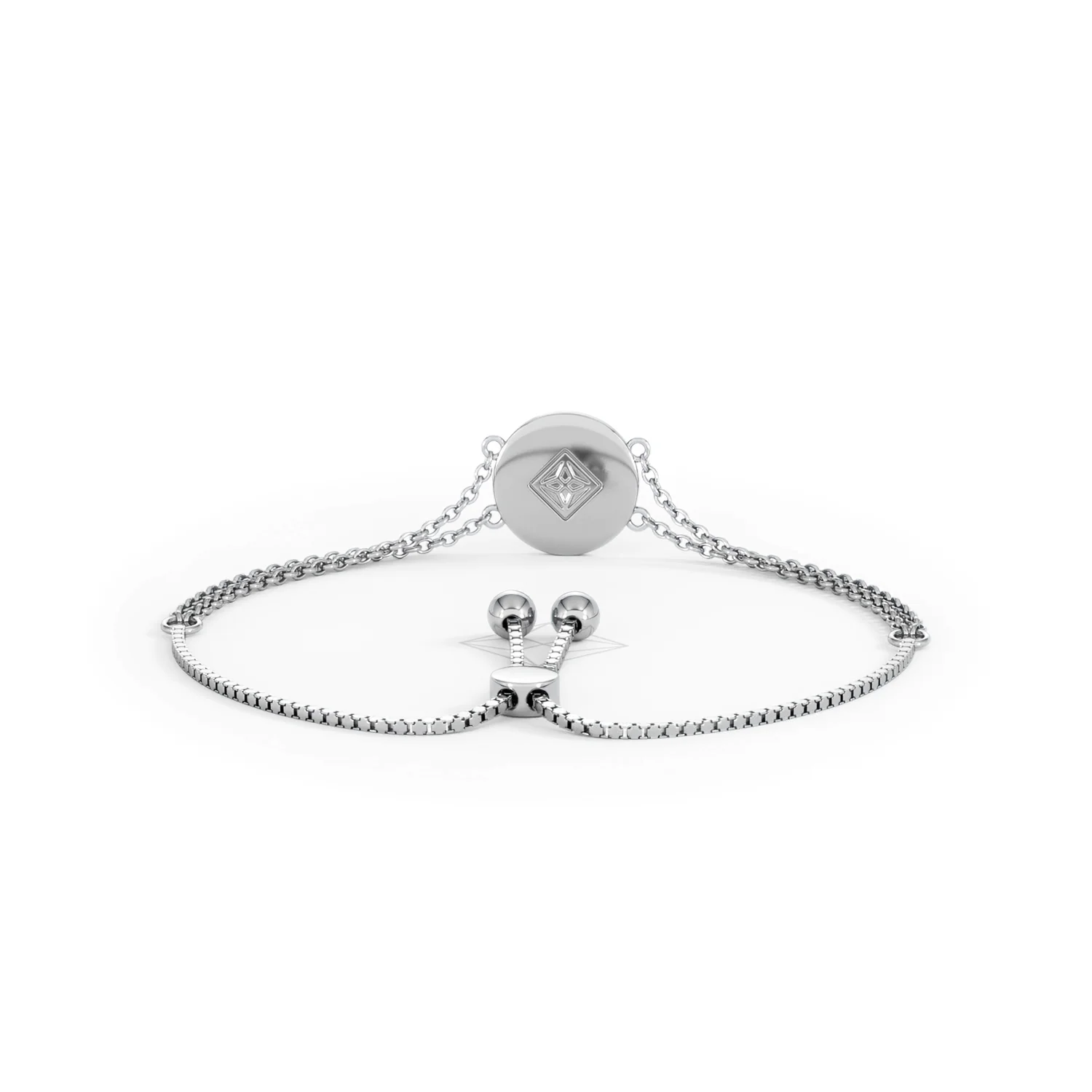 Astrology Taurus 0.07ct Lab Grown Diamond Adjustable Medallion Bracelet Sterling Silver - Image 48