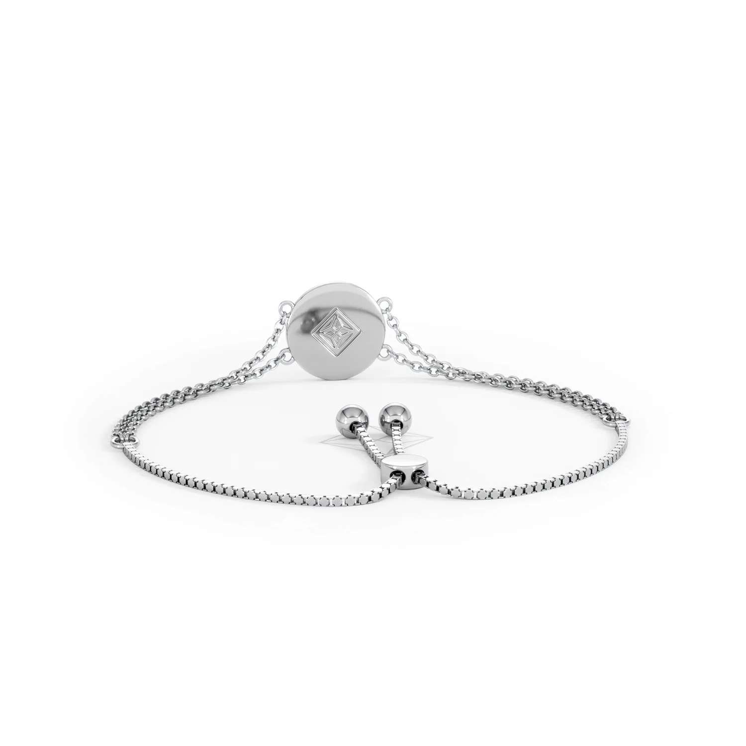 Astrology Taurus 0.07ct Lab Grown Diamond Adjustable Medallion Bracelet Sterling Silver - Image 51