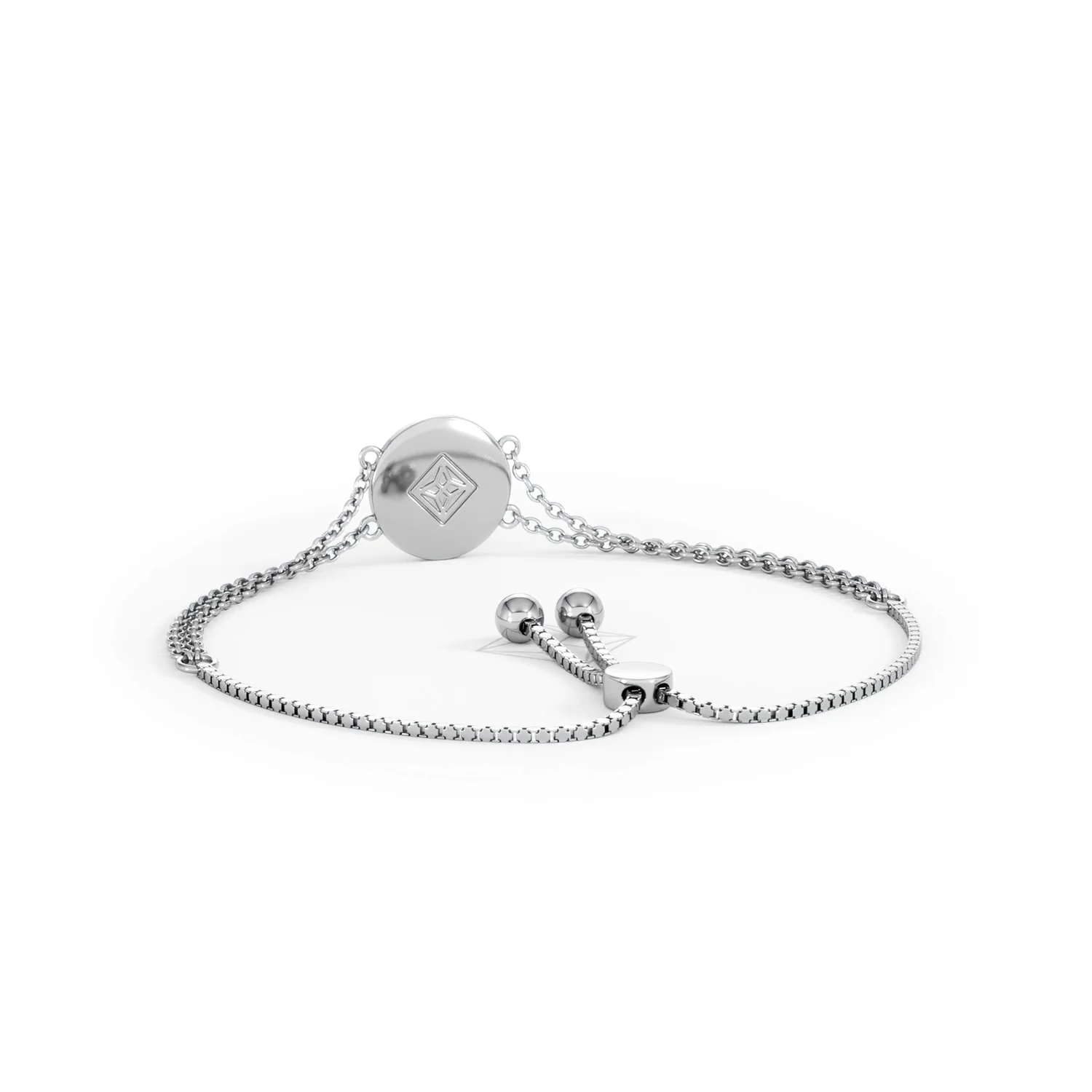 Astrology Taurus 0.07ct Lab Grown Diamond Adjustable Medallion Bracelet Sterling Silver - Image 53