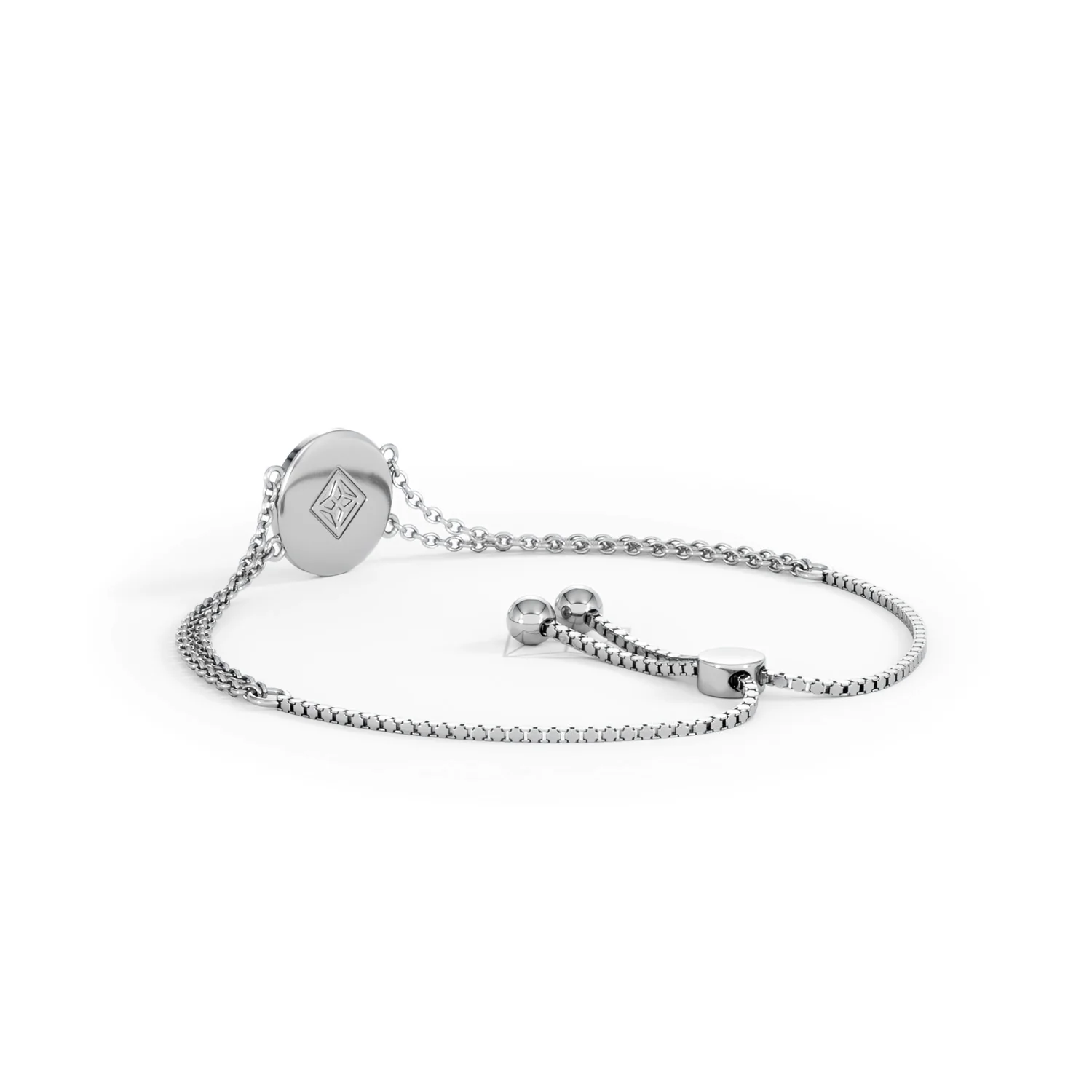Astrology Taurus 0.07ct Lab Grown Diamond Adjustable Medallion Bracelet Sterling Silver - Image 58
