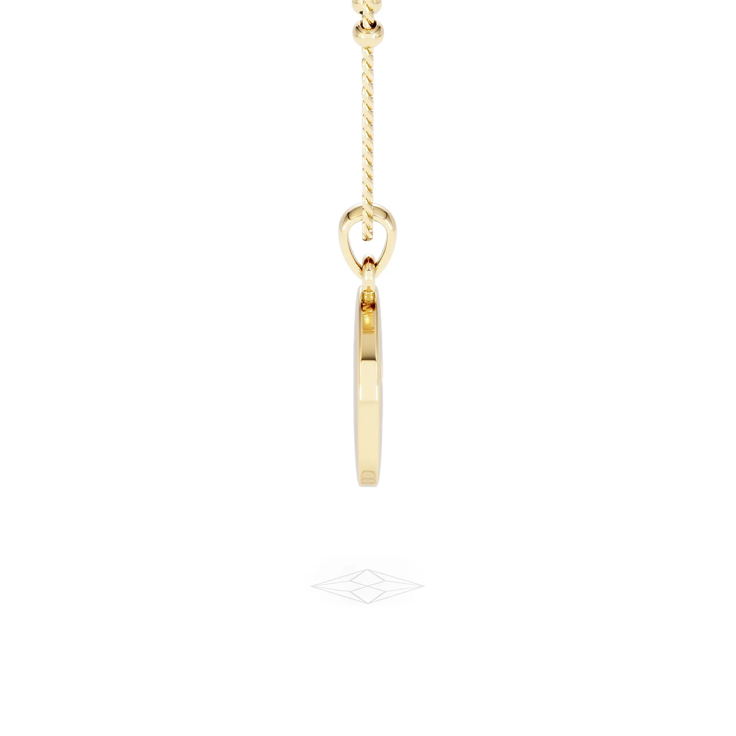 Astrology Taurus 0.07ct Lab Grown Diamond Medallion Pendant Necklace in 18K Gold Vermeil - Image 29