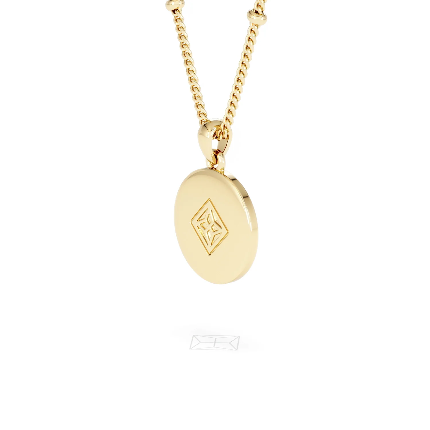Astrology Taurus 0.07ct Lab Grown Diamond Medallion Pendant Necklace in 18K Gold Vermeil - Image 38