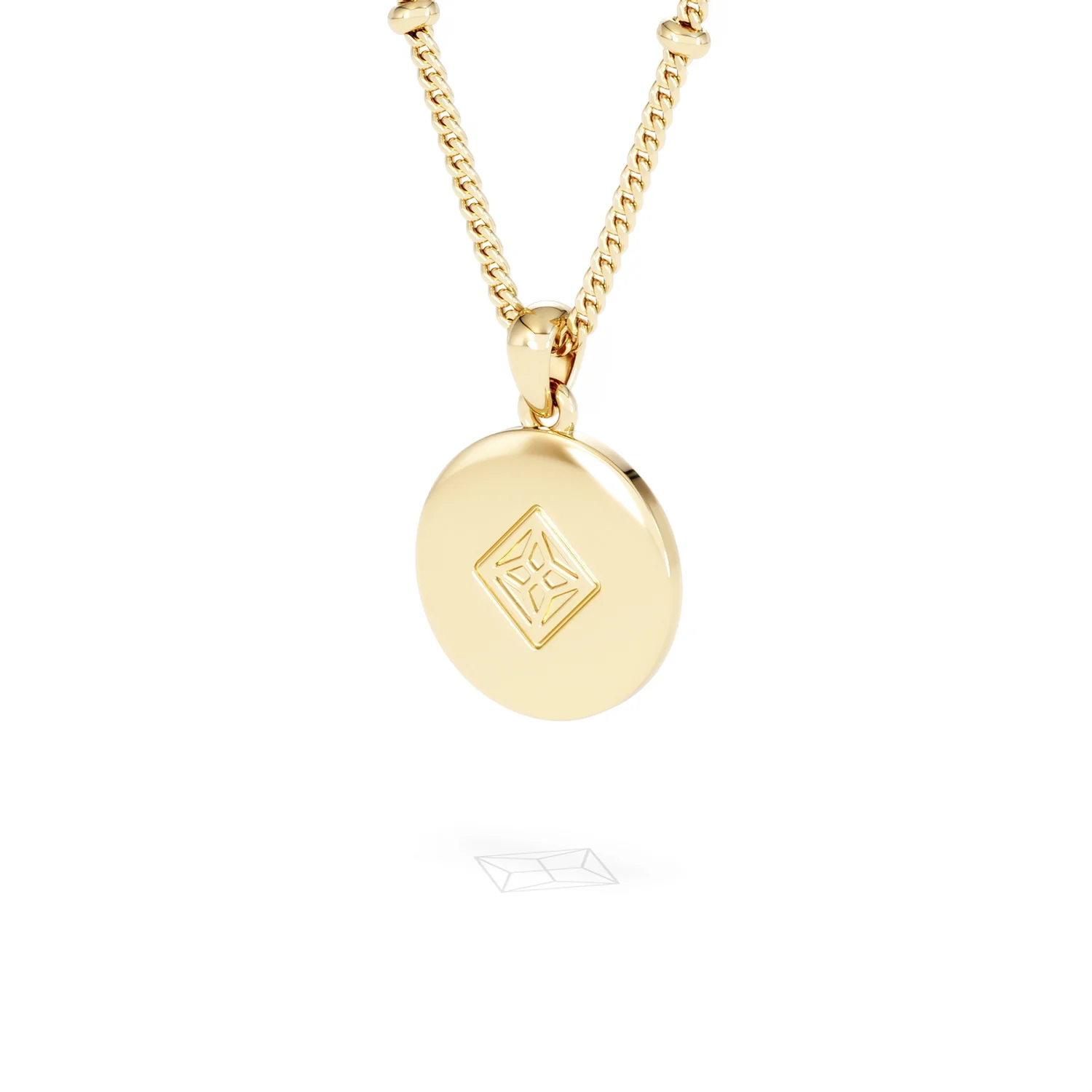 Astrology Taurus 0.07ct Lab Grown Diamond Medallion Pendant Necklace in 18K Gold Vermeil - Image 42