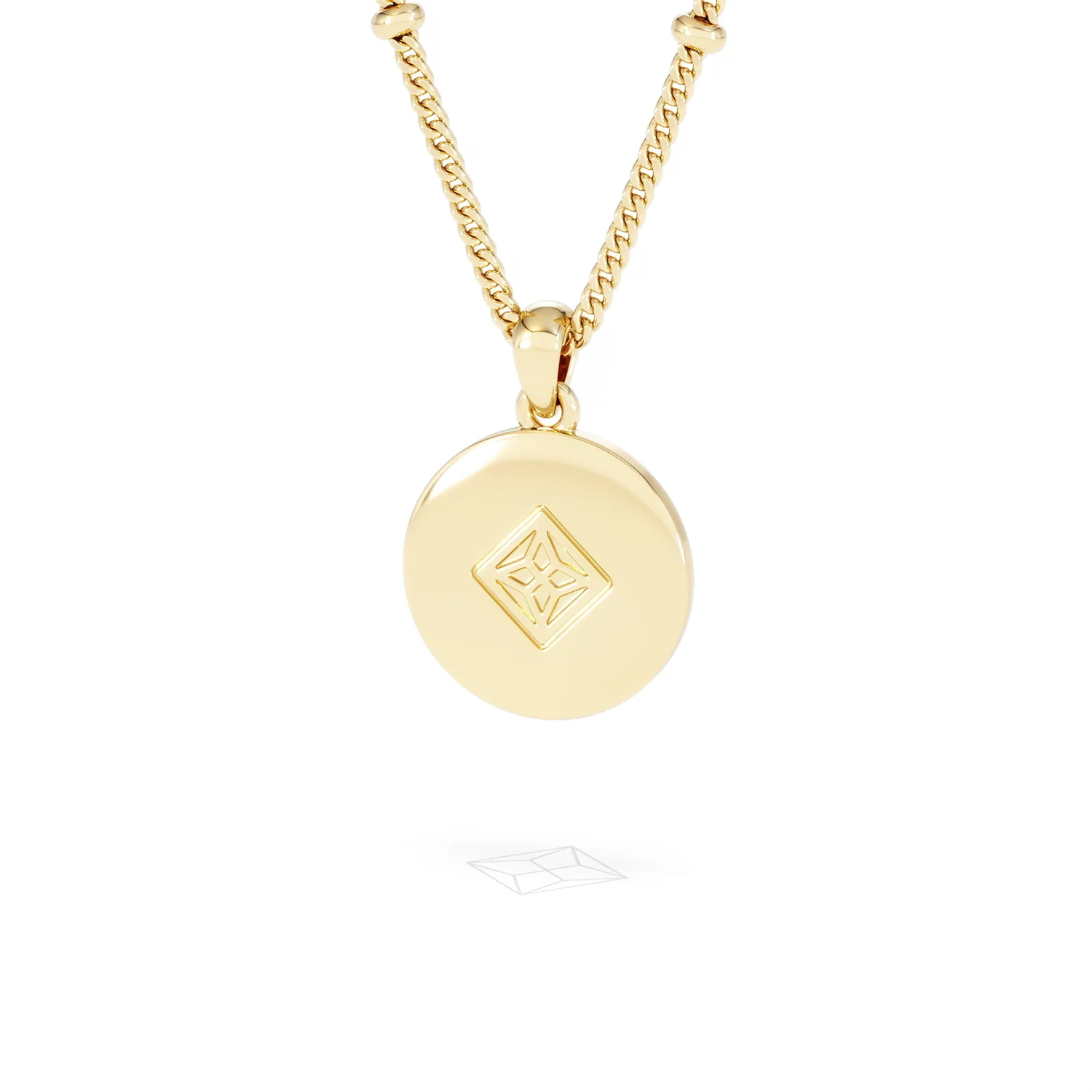Astrology Taurus 0.07ct Lab Grown Diamond Medallion Pendant Necklace in 18K Gold Vermeil - Image 45