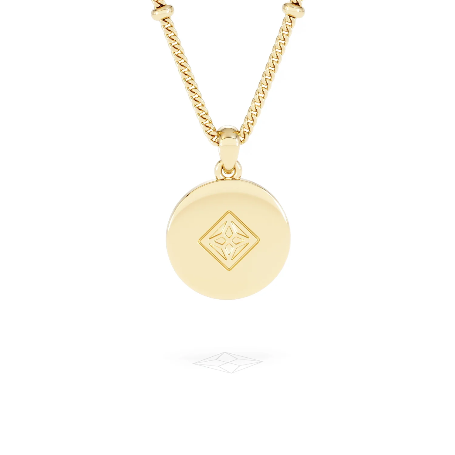 Astrology Taurus 0.07ct Lab Grown Diamond Medallion Pendant Necklace in 18K Gold Vermeil - Image 50