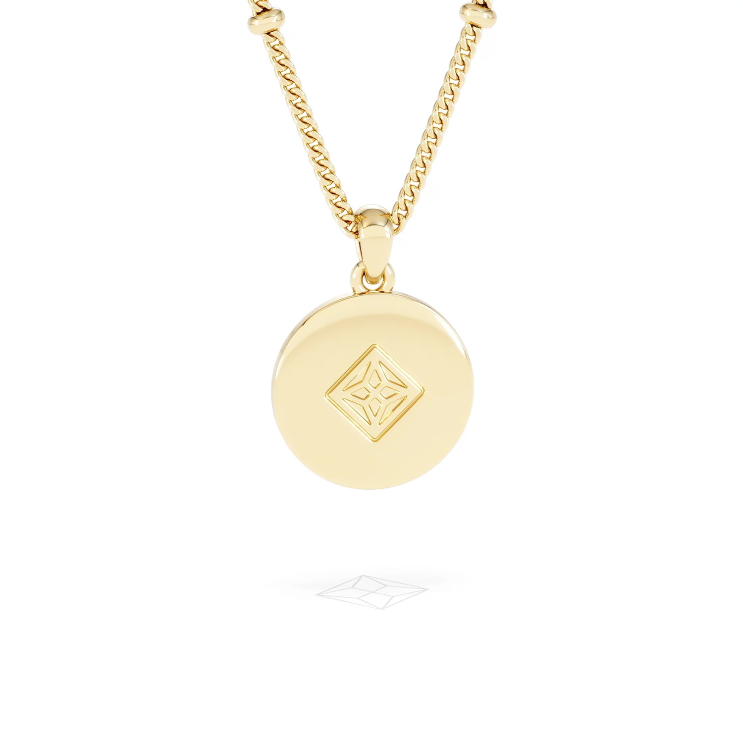 Astrology Taurus 0.07ct Lab Grown Diamond Medallion Pendant Necklace in 18K Gold Vermeil - Image 51