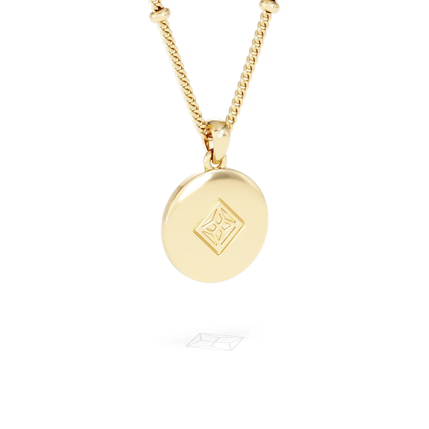 Astrology Taurus 0.07ct Lab Grown Diamond Medallion Pendant Necklace in 18K Gold Vermeil - Image 55