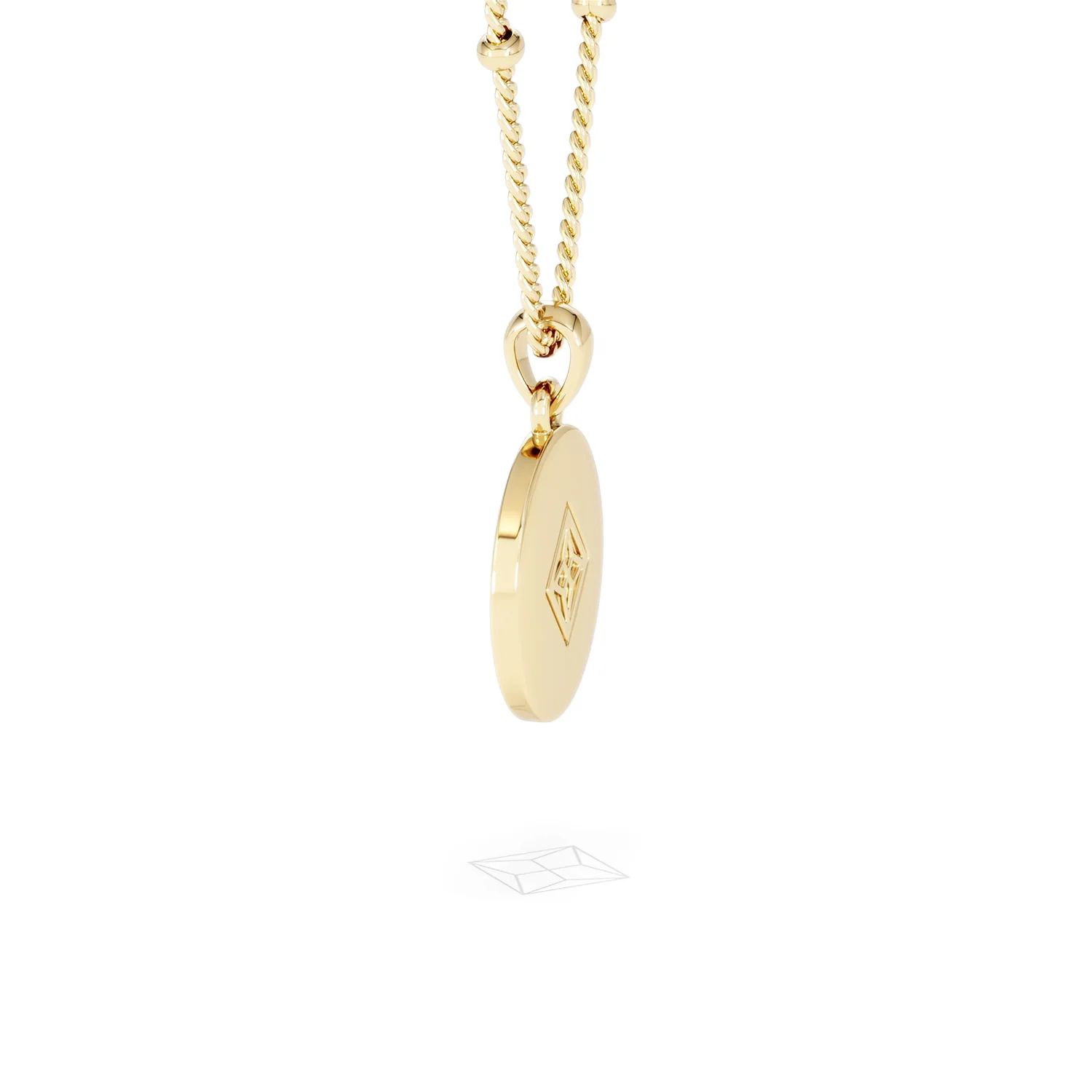 Astrology Taurus 0.07ct Lab Grown Diamond Medallion Pendant Necklace in 18K Gold Vermeil - Image 65