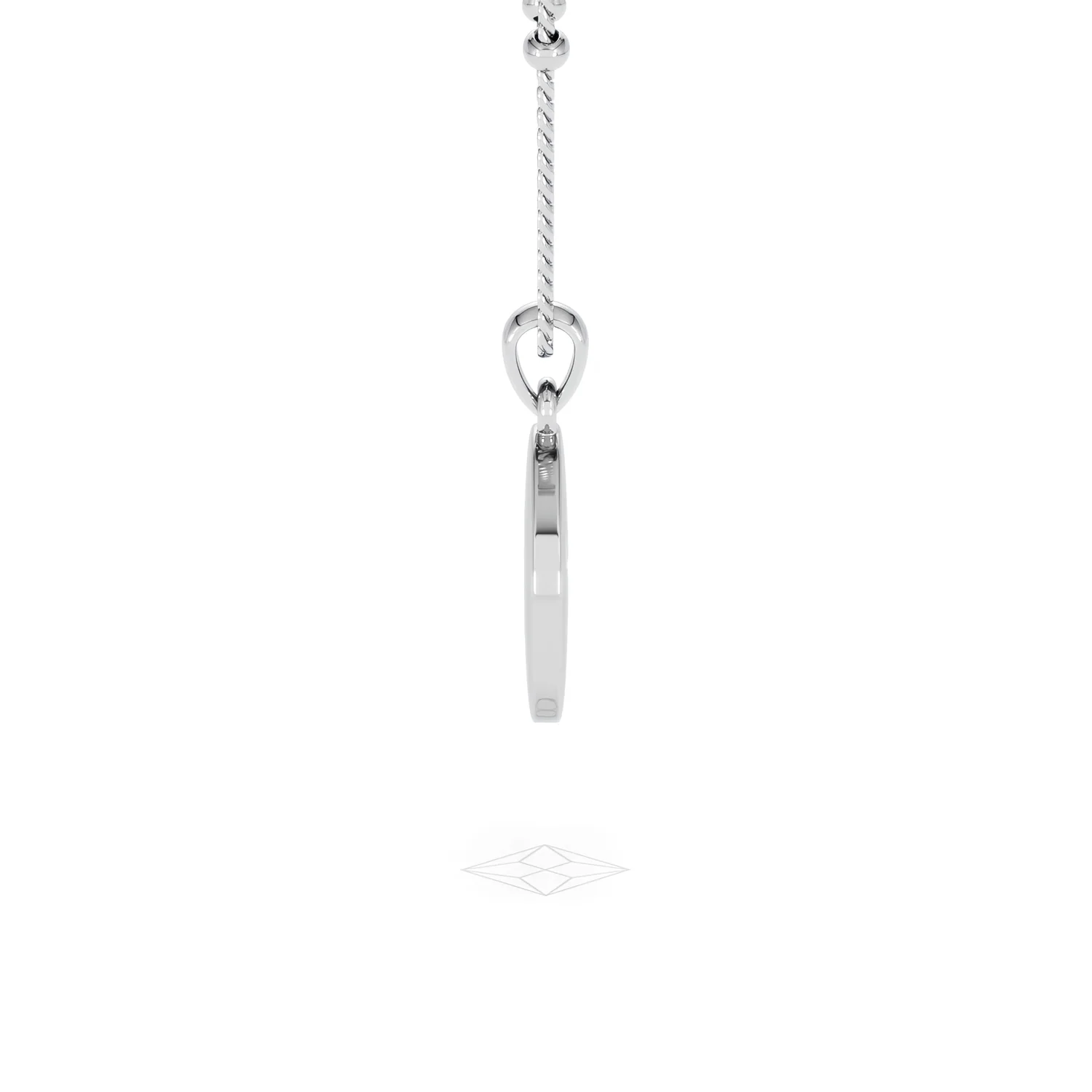 Astrology Taurus 0.07ct Lab Grown Diamond Medallion Pendant Necklace in Sterling Silver - Image 29