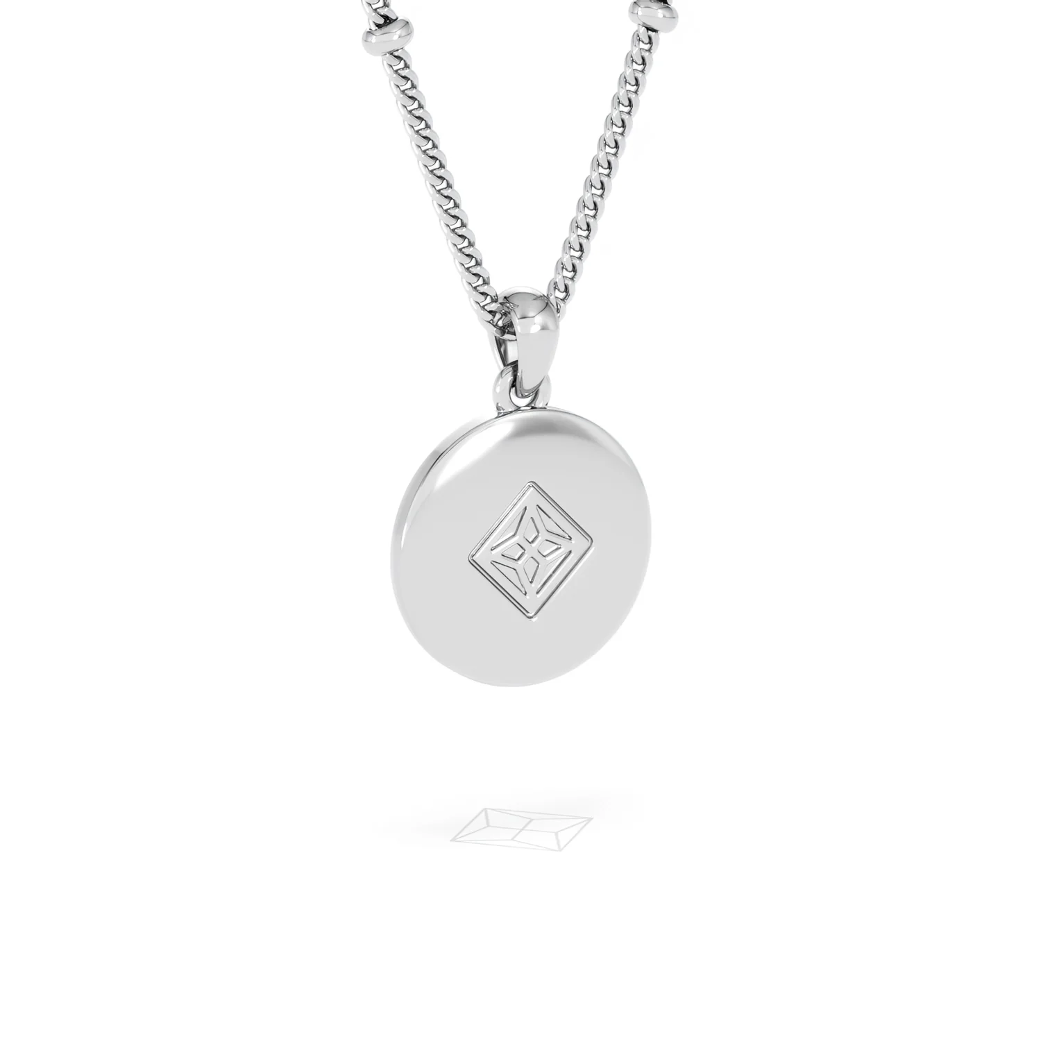 Astrology Taurus 0.07ct Lab Grown Diamond Medallion Pendant Necklace in Sterling Silver - Image 55