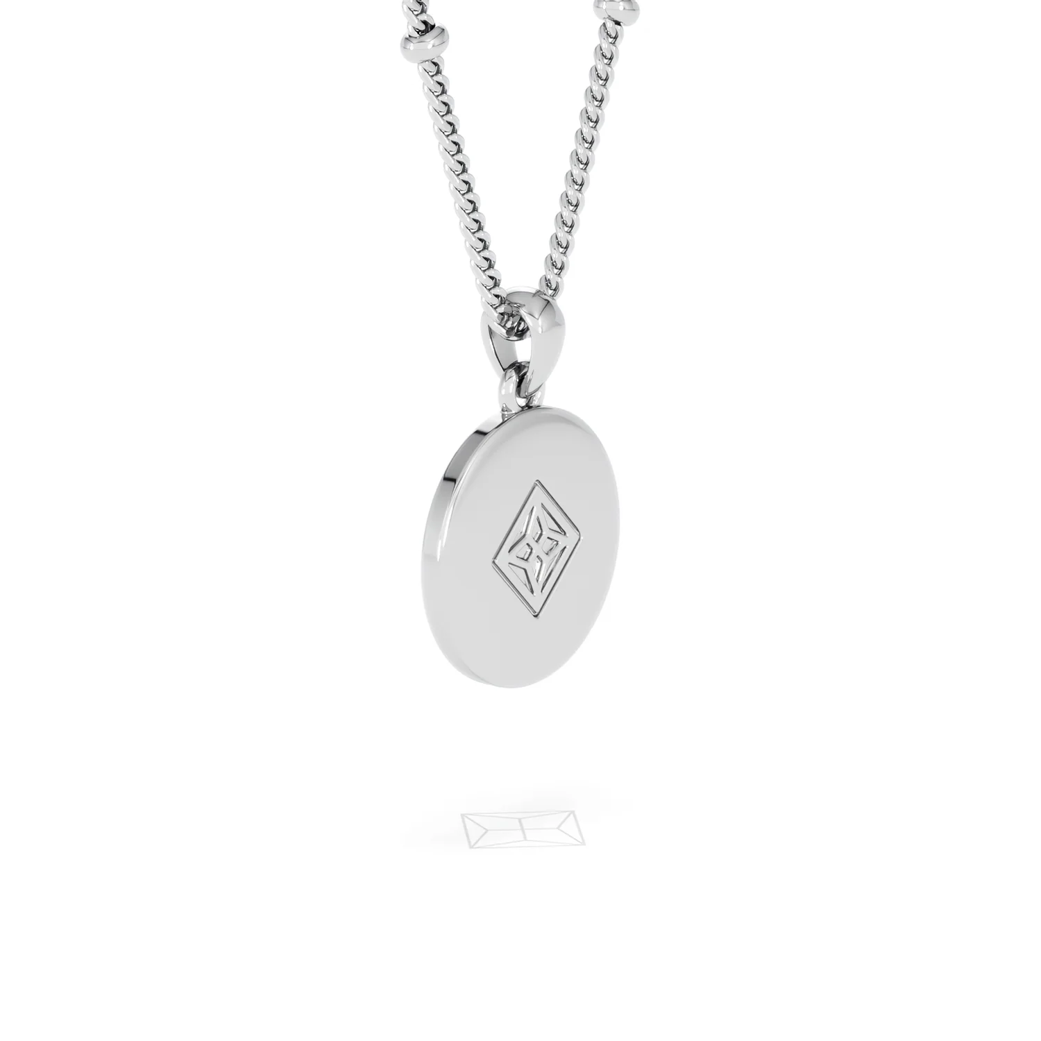 Astrology Taurus 0.07ct Lab Grown Diamond Medallion Pendant Necklace in Sterling Silver - Image 60