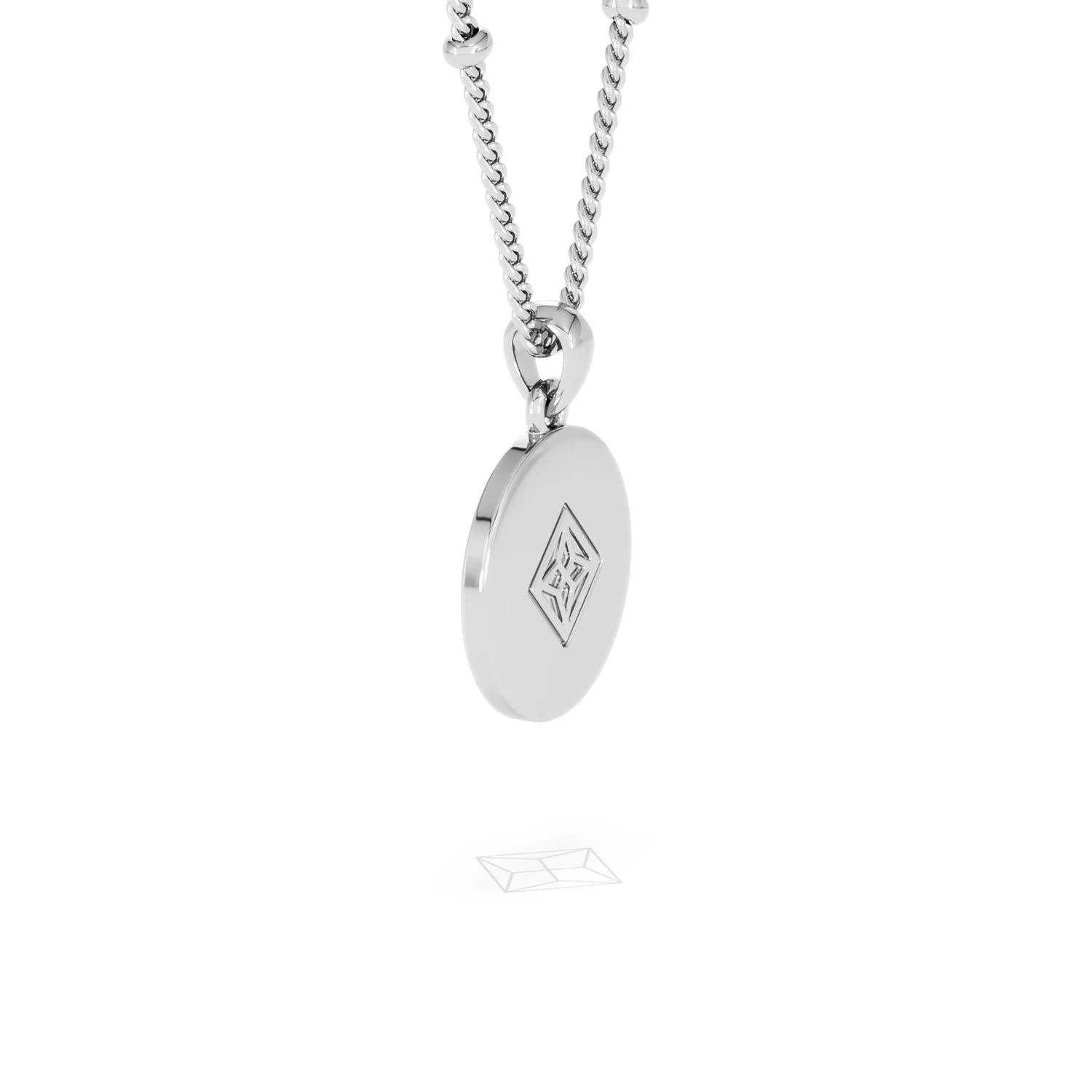 Astrology Taurus 0.07ct Lab Grown Diamond Medallion Pendant Necklace in Sterling Silver - Image 62