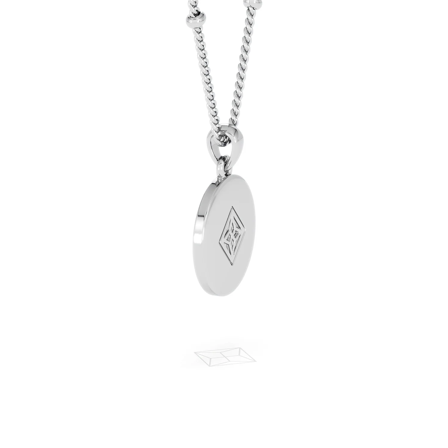 Astrology Taurus 0.07ct Lab Grown Diamond Medallion Pendant Necklace in Sterling Silver - Image 63