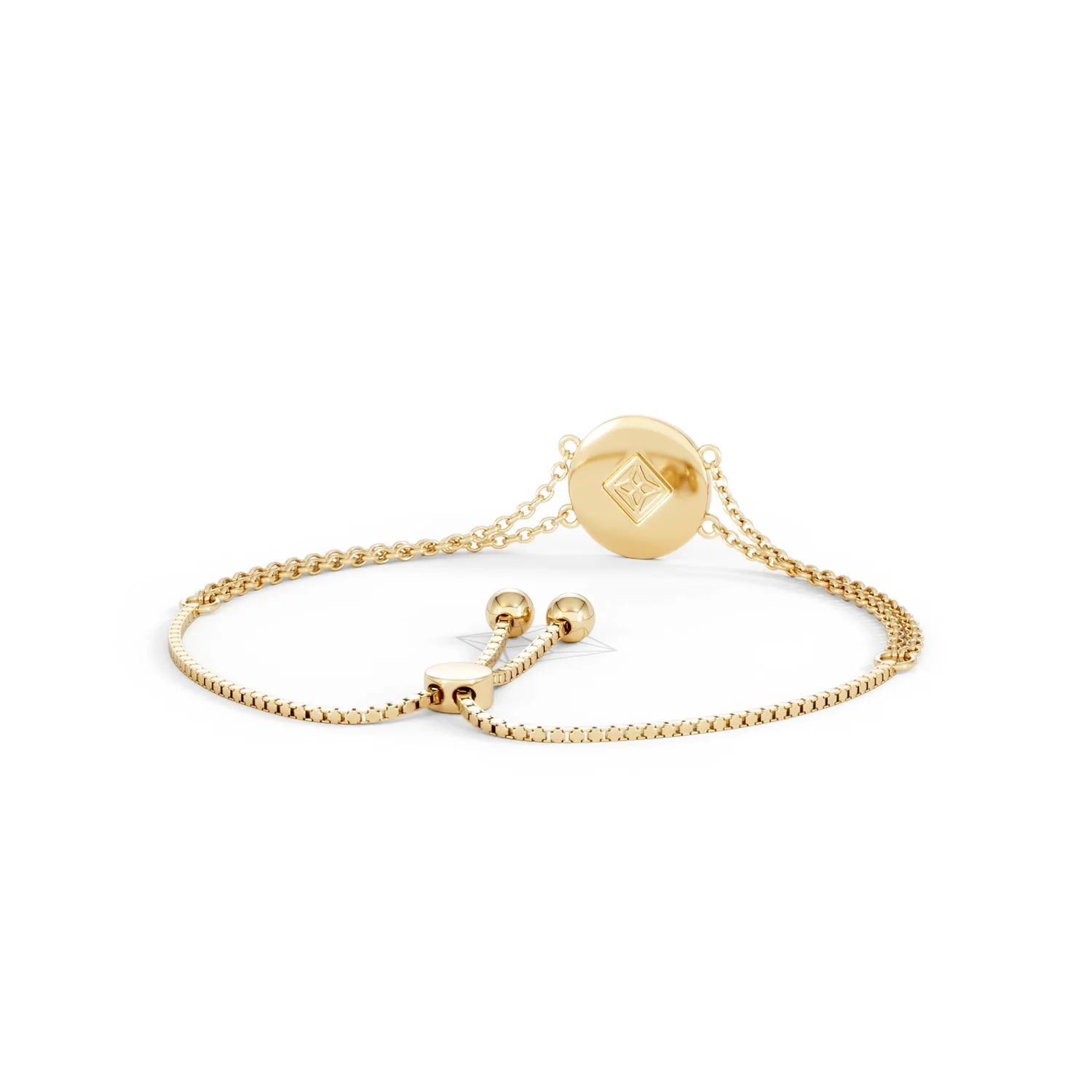 Astrology Virgo 0.07ct Lab Grown Diamond Adjustable Medallion Bracelet 18K Gold Vermeil - Image 45