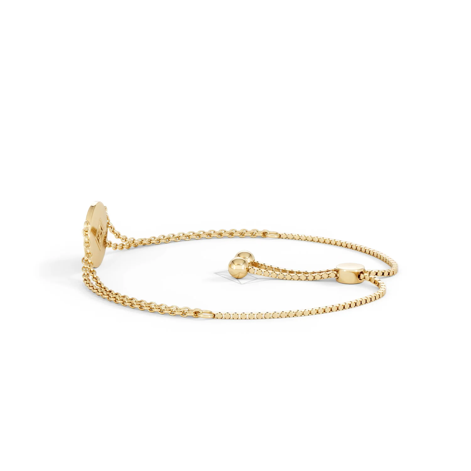 Astrology Virgo 0.07ct Lab Grown Diamond Adjustable Medallion Bracelet 18K Gold Vermeil - Image 66