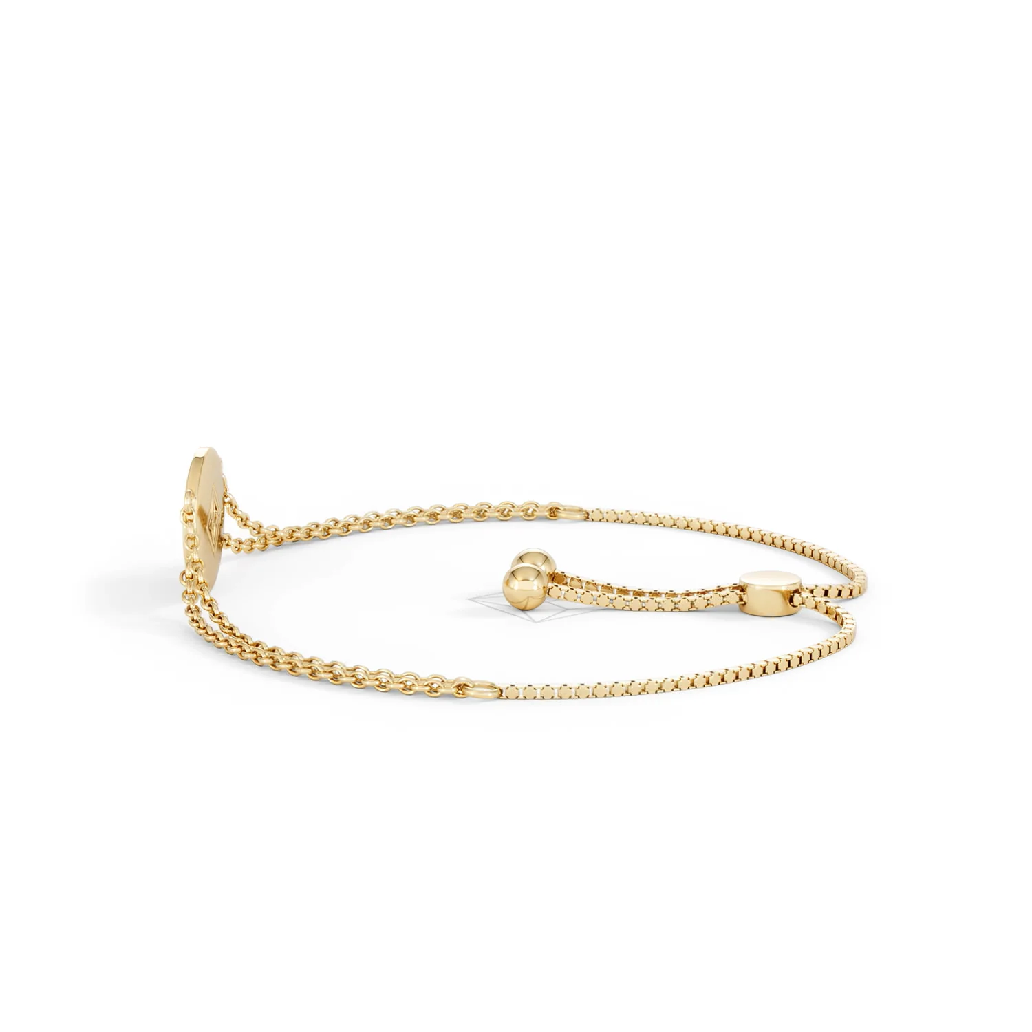 Astrology Virgo 0.07ct Lab Grown Diamond Adjustable Medallion Bracelet 18K Gold Vermeil - Image 67