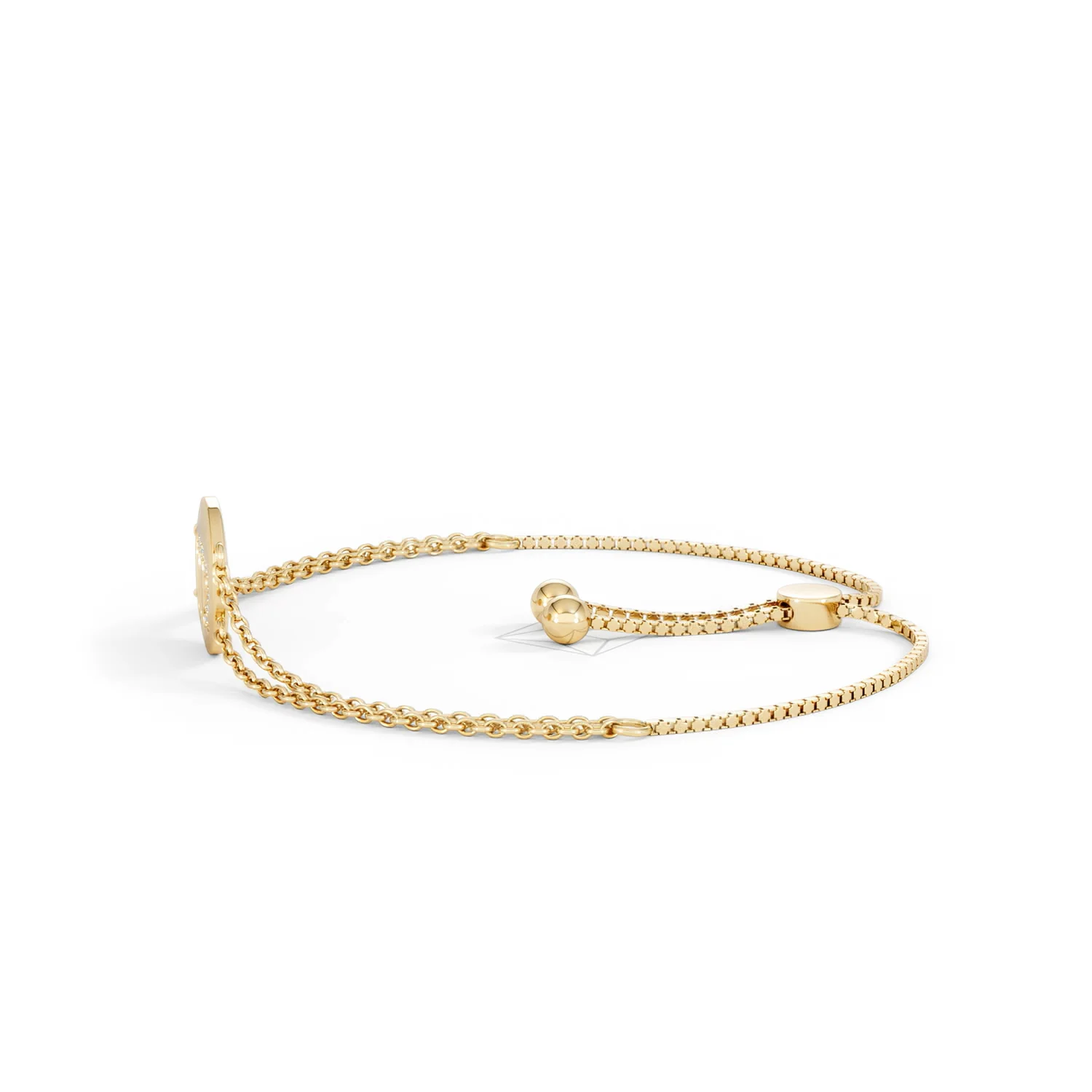Astrology Virgo 0.07ct Lab Grown Diamond Adjustable Medallion Bracelet 18K Gold Vermeil - Image 71