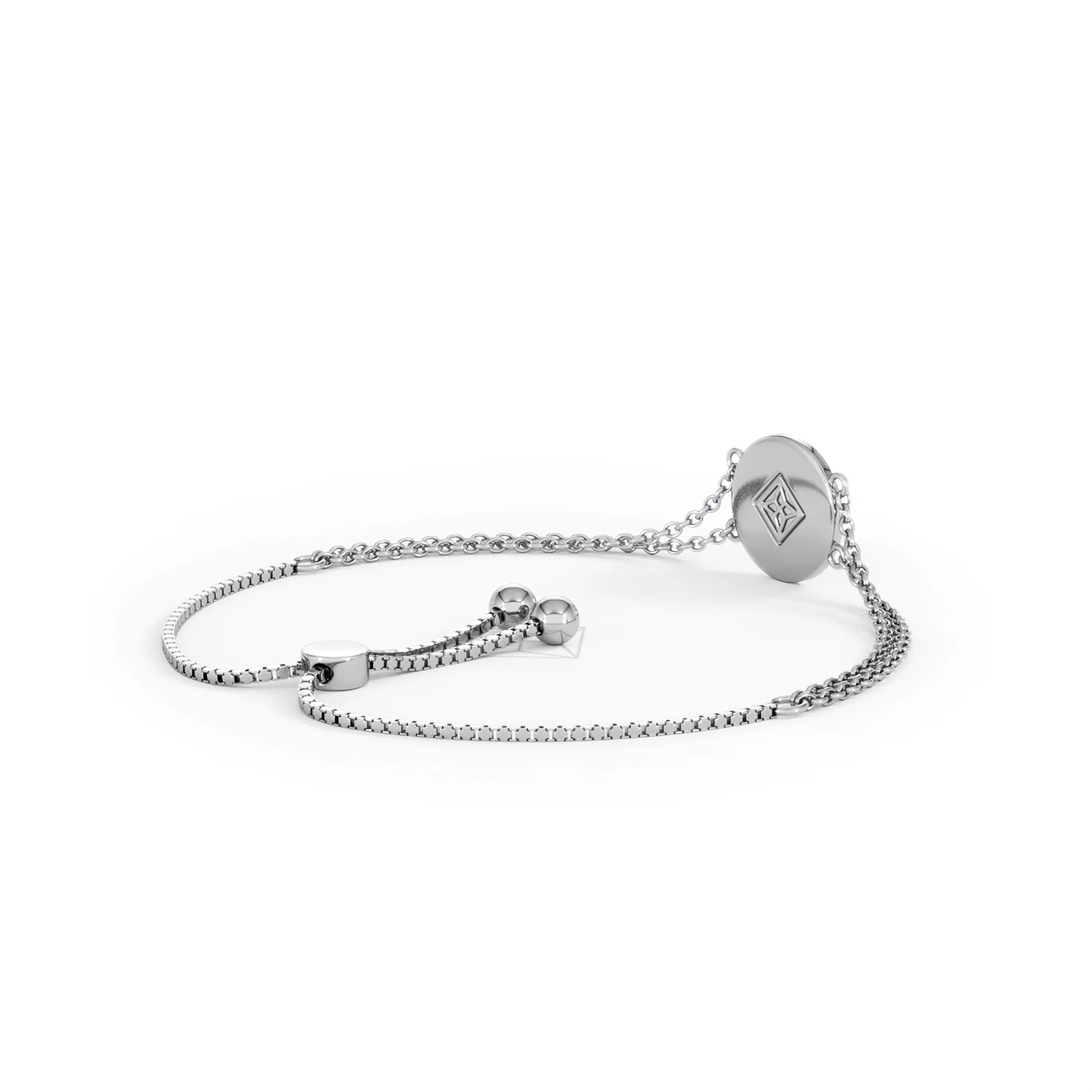 Astrology Virgo 0.07ct Lab Grown Diamond Adjustable Medallion Bracelet Sterling Silver - Image 38