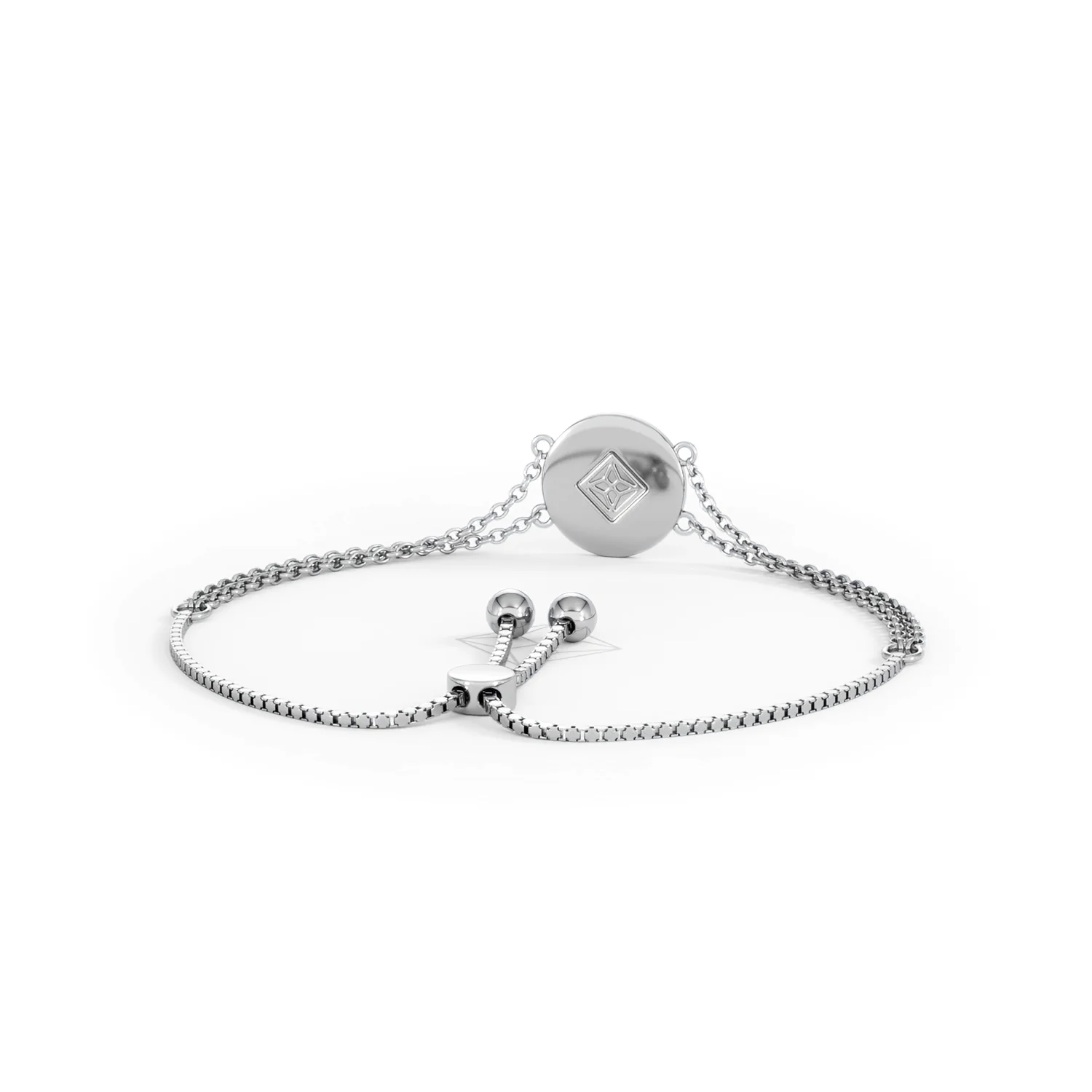 Astrology Virgo 0.07ct Lab Grown Diamond Adjustable Medallion Bracelet Sterling Silver - Image 46