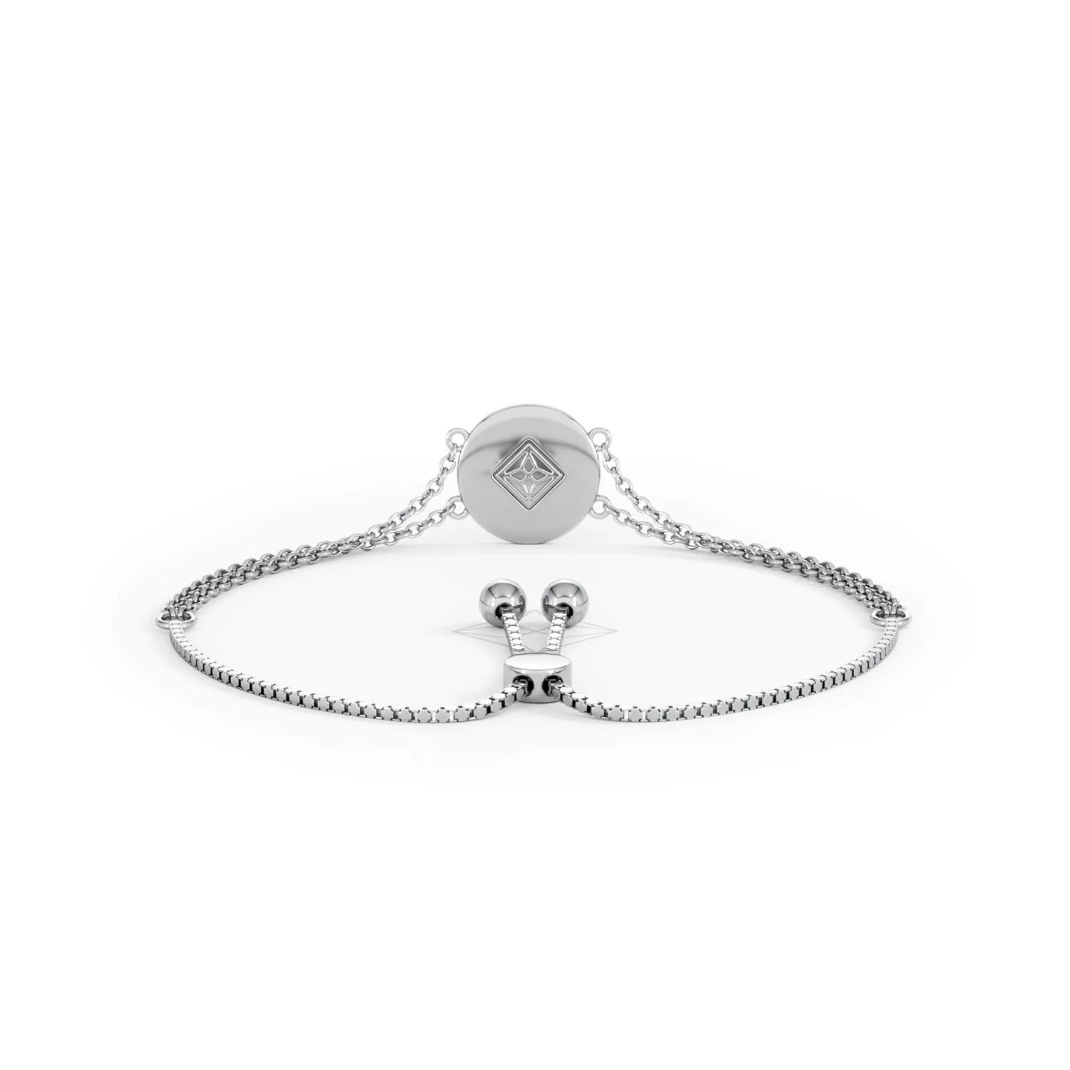 Astrology Virgo 0.07ct Lab Grown Diamond Adjustable Medallion Bracelet Sterling Silver - Image 49