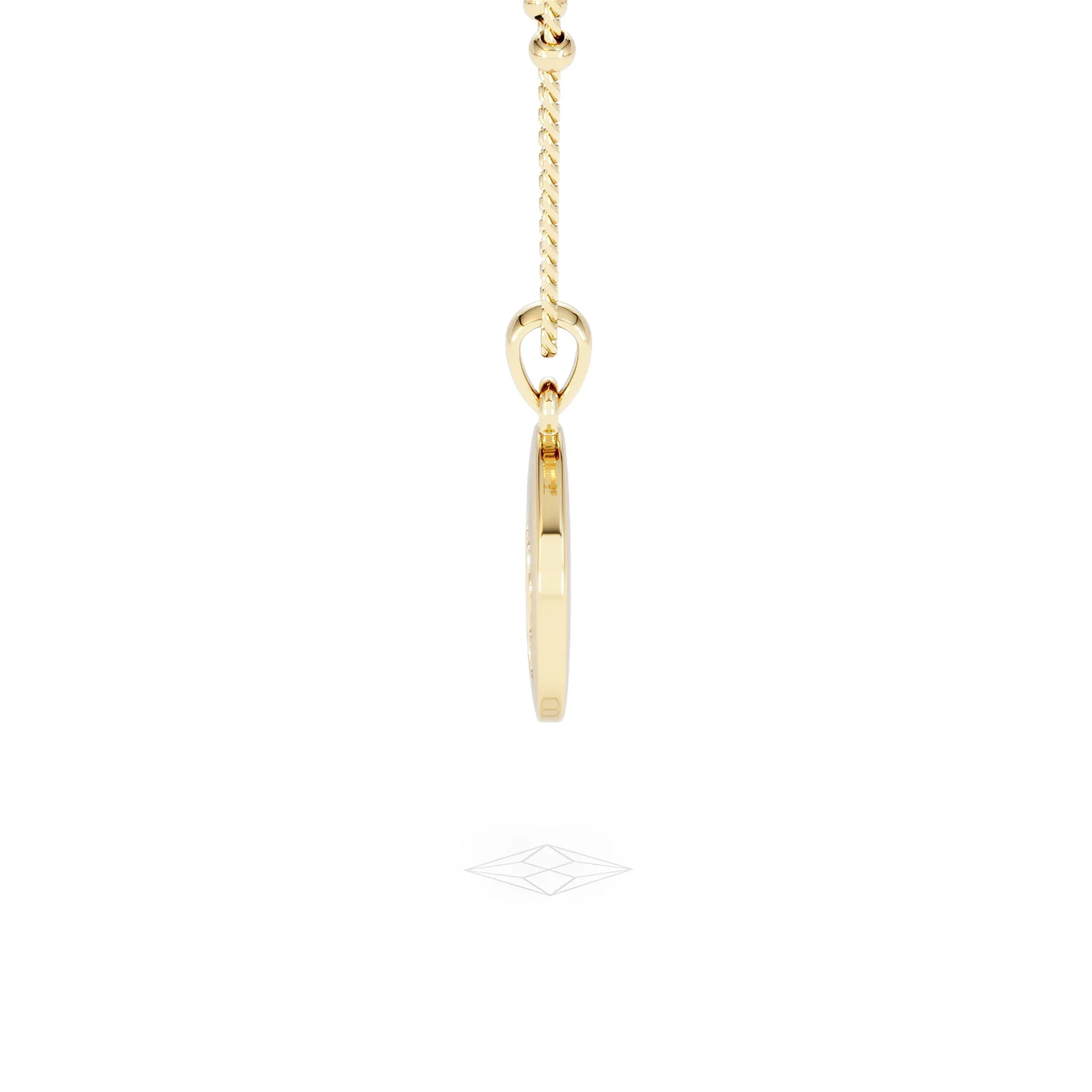 Astrology Virgo 0.07ct Lab Grown Diamond Medallion Pendant Necklace in 18K Gold Vermeil - Image 69