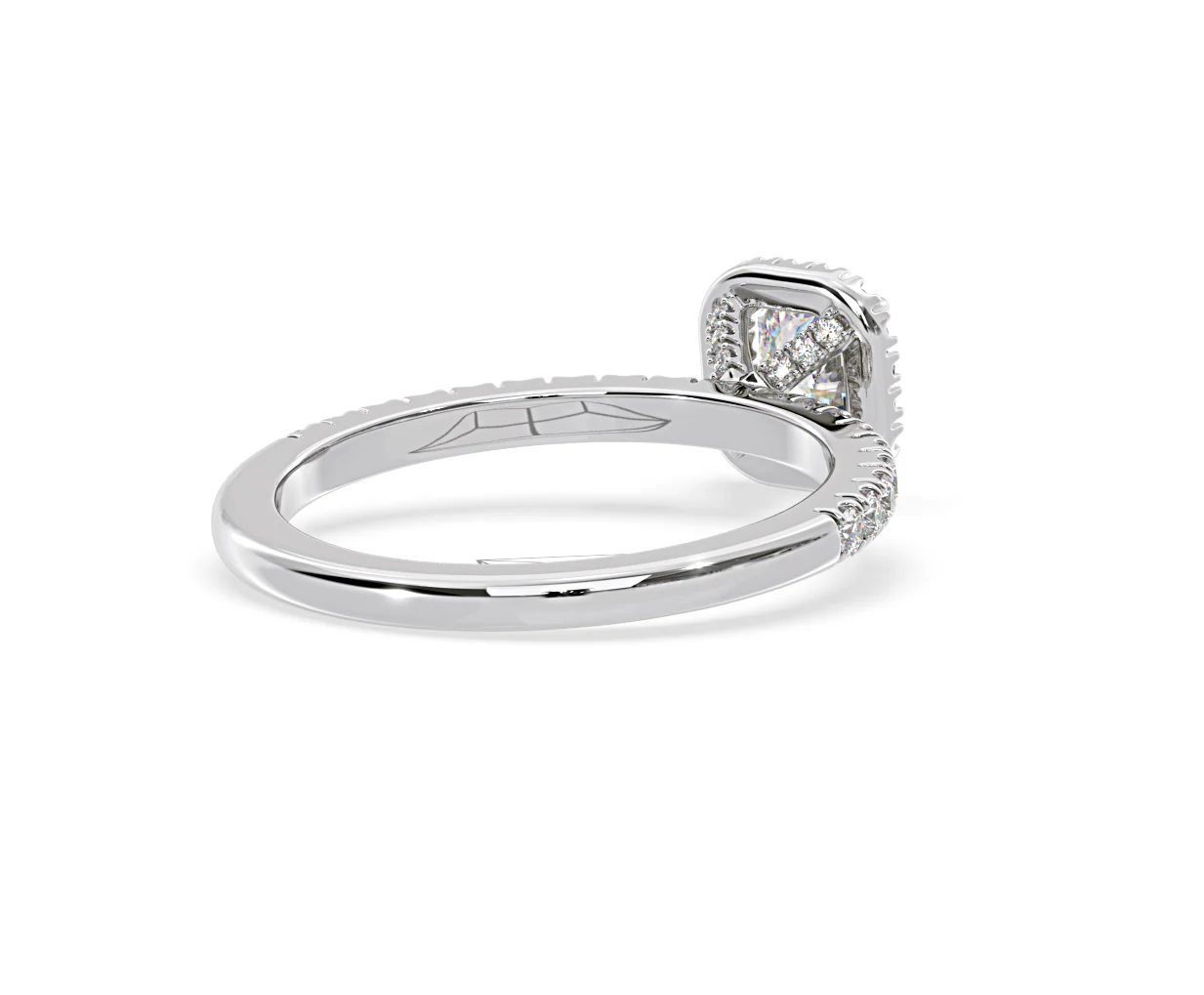 Beatrice GIA Diamond Halo Engagement Ring 18K White Gold 1.25ct G/SI2 - Image 135