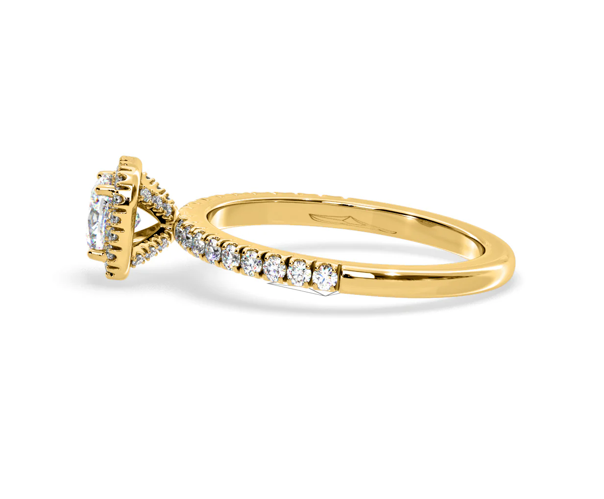Beatrice GIA Diamond Halo Engagement Ring in 18K Gold 1.25ct G/SI2 - Image 108