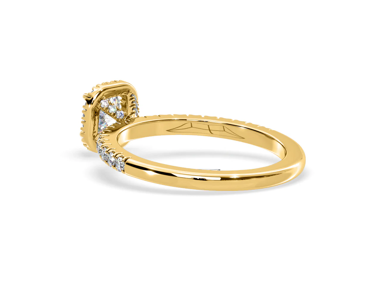 Beatrice GIA Diamond Halo Engagement Ring in 18K Gold 1.25ct G/SI2 - Image 118