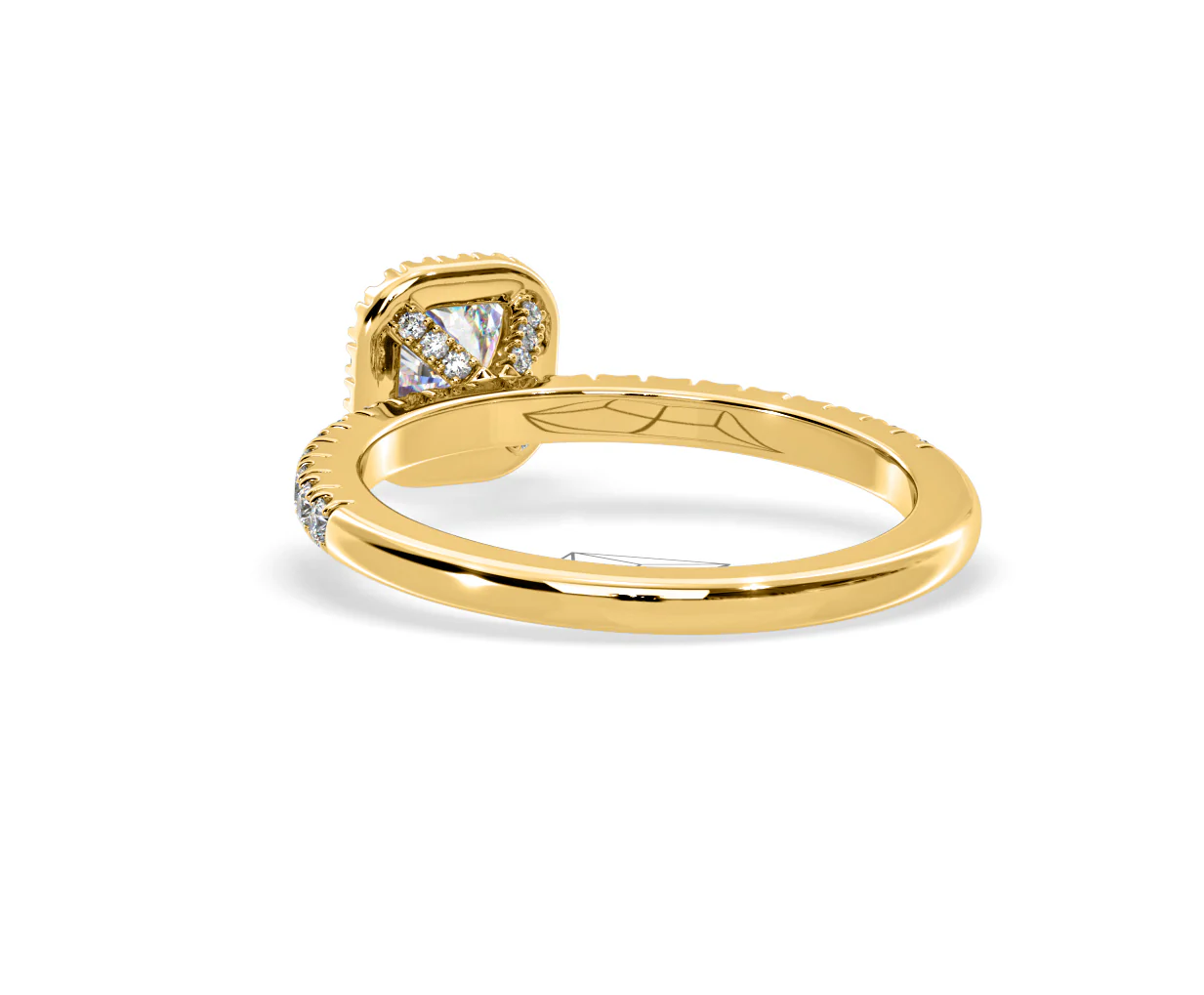 Beatrice GIA Diamond Halo Engagement Ring in 18K Gold 1.25ct G/SI2 - Image 122