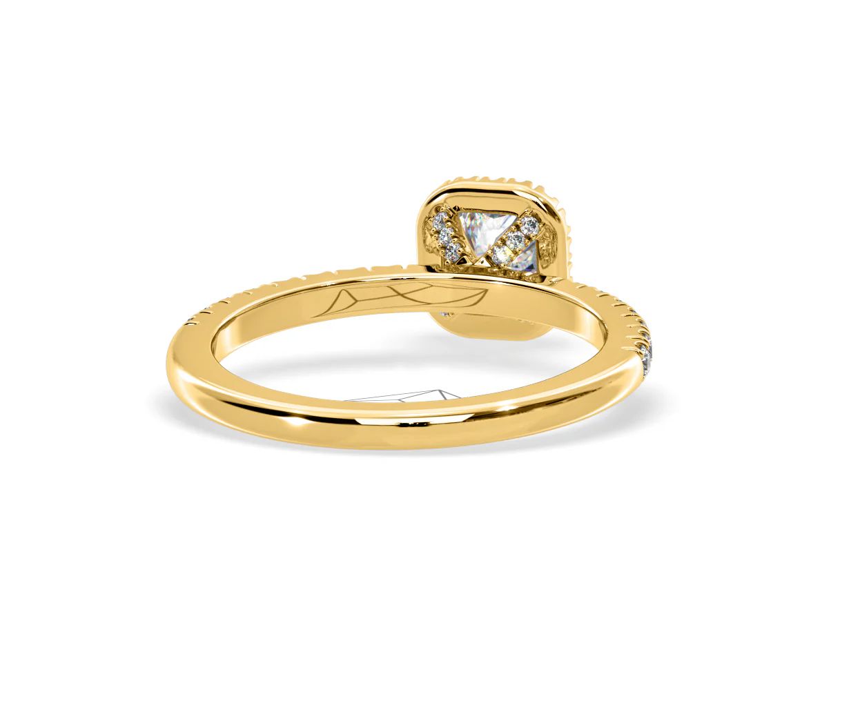 Beatrice GIA Diamond Halo Engagement Ring in 18K Gold 1.25ct G/SI2 - Image 131