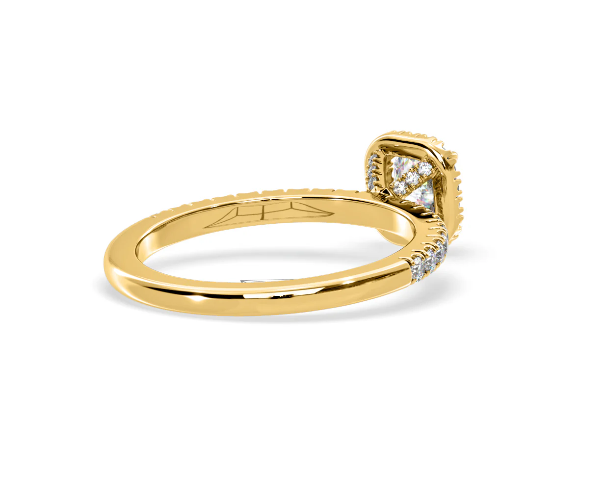 Beatrice GIA Diamond Halo Engagement Ring in 18K Gold 1.25ct G/SI2 - Image 136