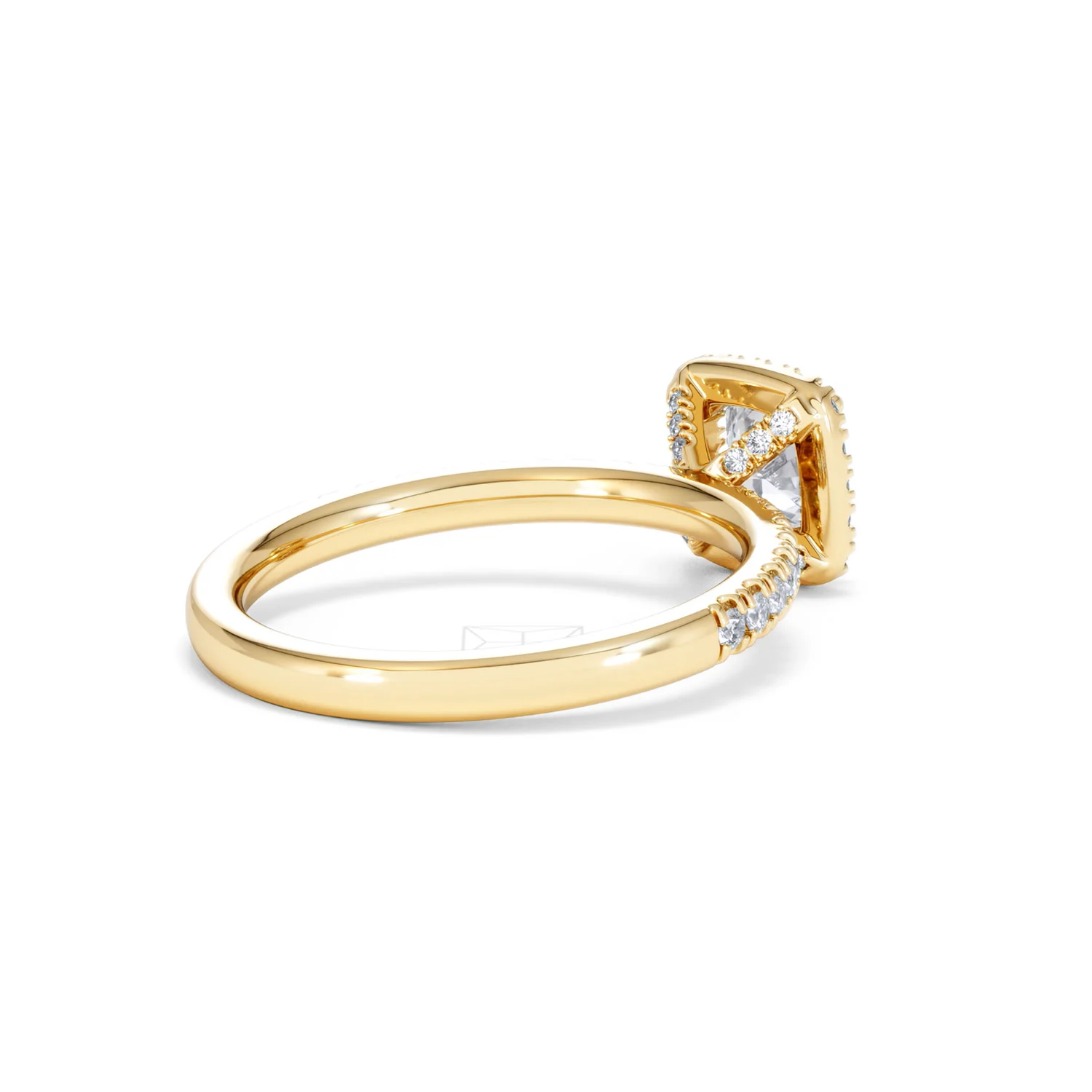 Beatrice GIA Diamond Halo Engagement Ring in 18K Gold 1.25ct G/SI2 - Image 38