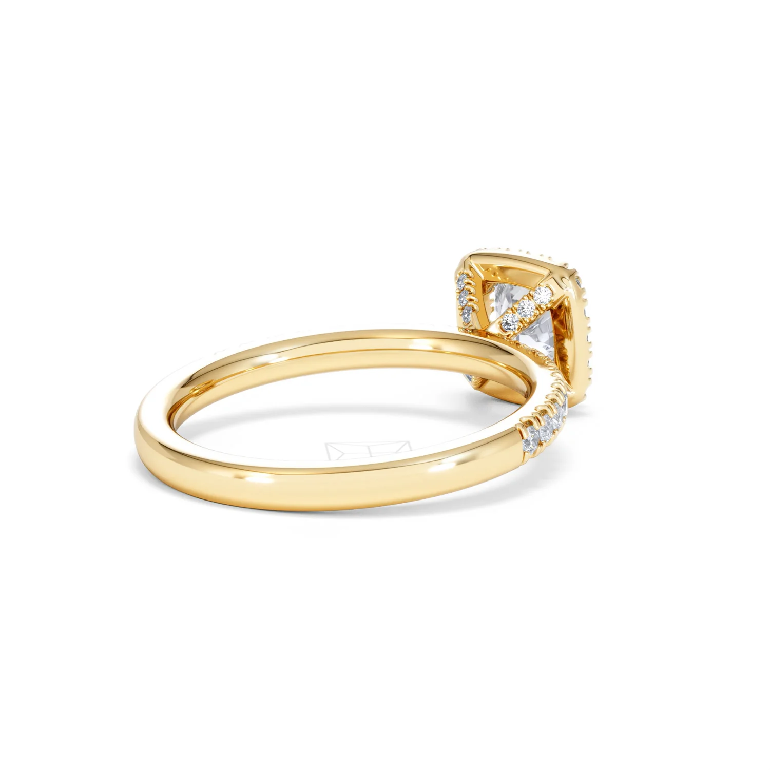 Beatrice GIA Diamond Halo Engagement Ring in 18K Gold 1.25ct G/SI2 - Image 39