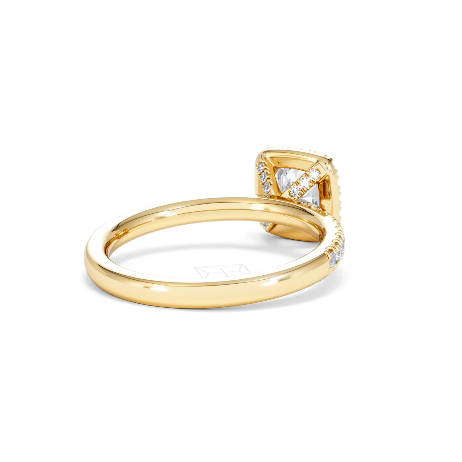 Beatrice GIA Diamond Halo Engagement Ring in 18K Gold 1.25ct G/SI2 - Image 41