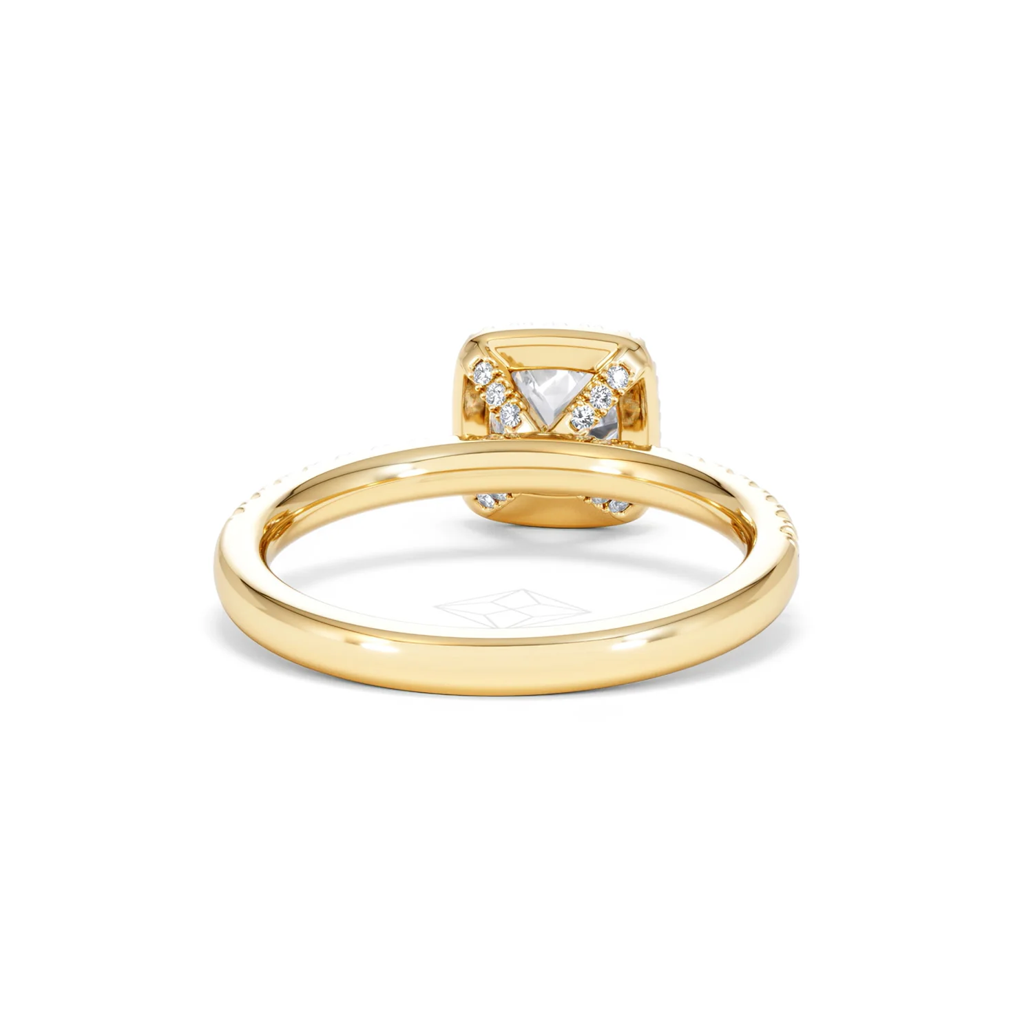 Beatrice GIA Diamond Halo Engagement Ring in 18K Gold 1.25ct G/SI2 - Image 46