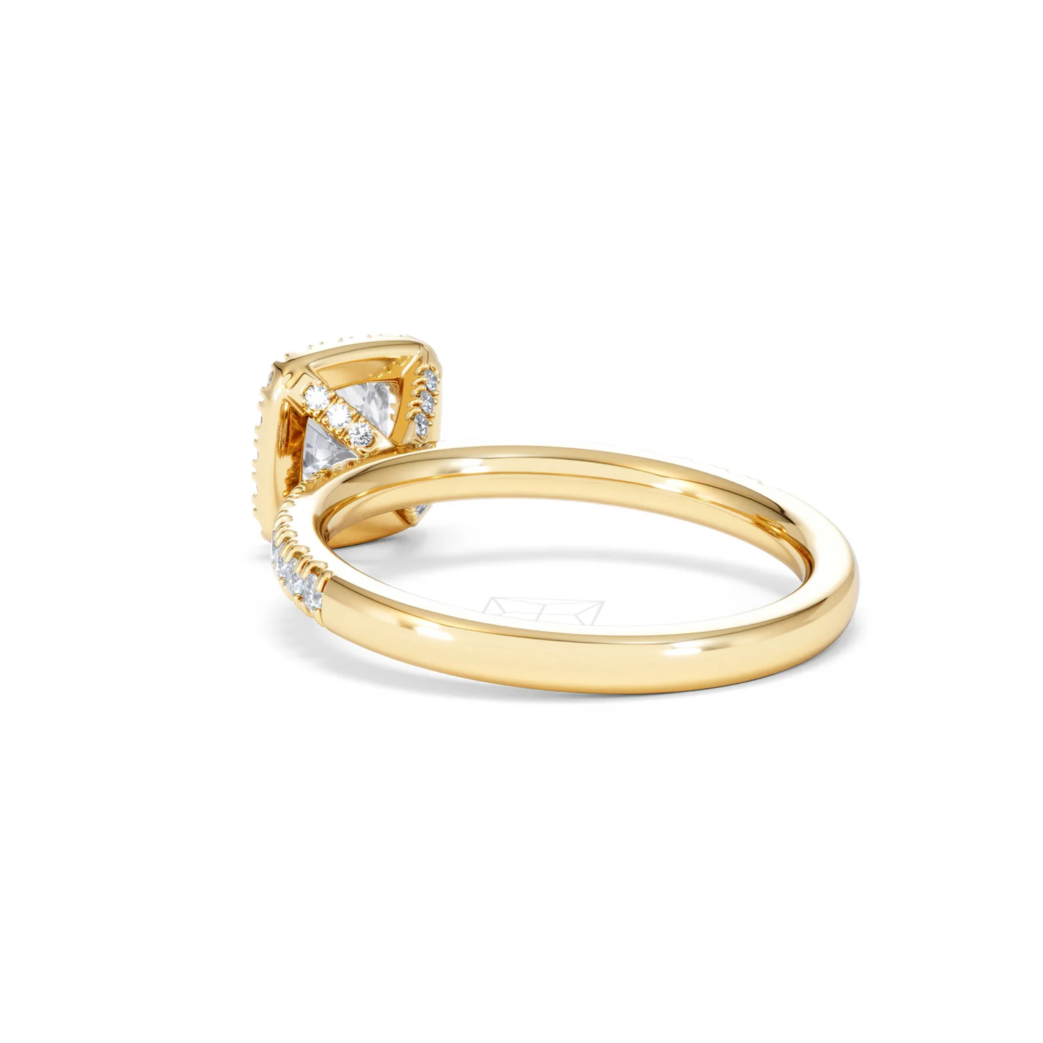 Beatrice GIA Diamond Halo Engagement Ring in 18K Gold 1.25ct G/SI2 - Image 56